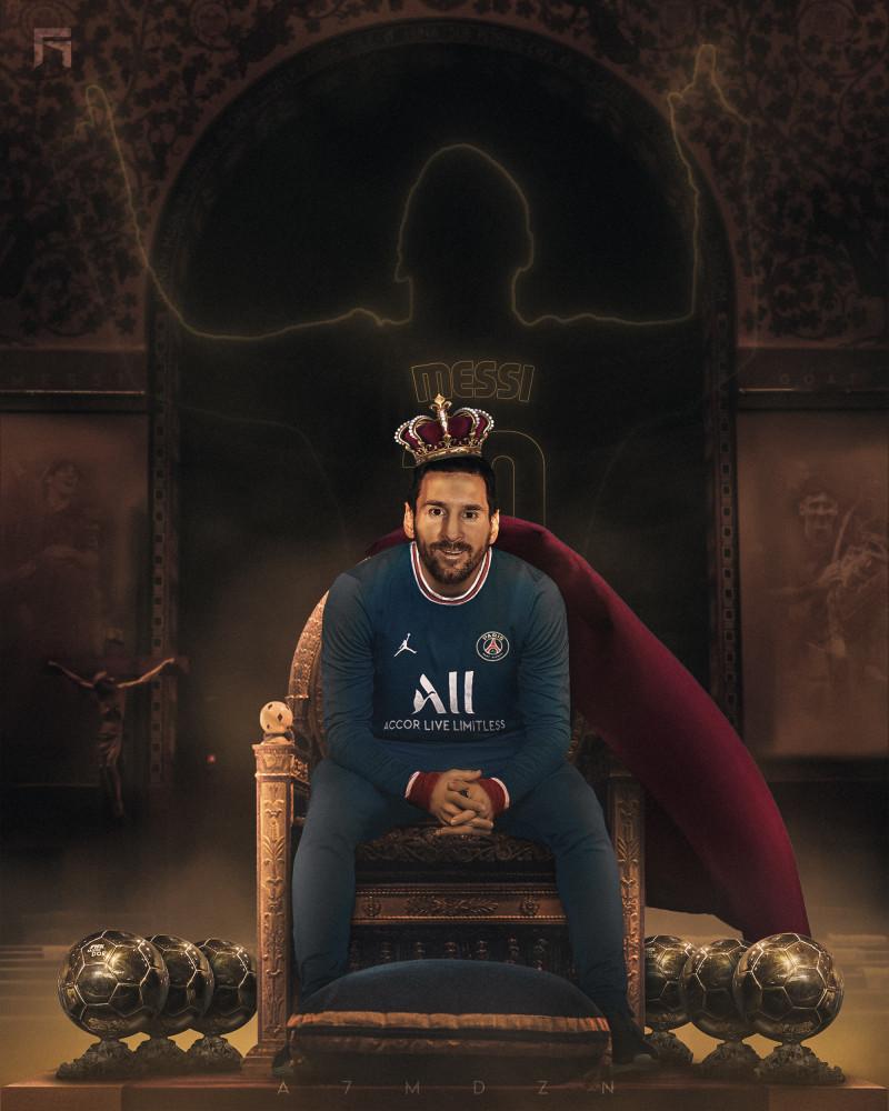 800x1000 Messi PSG 2021 Wallpaper