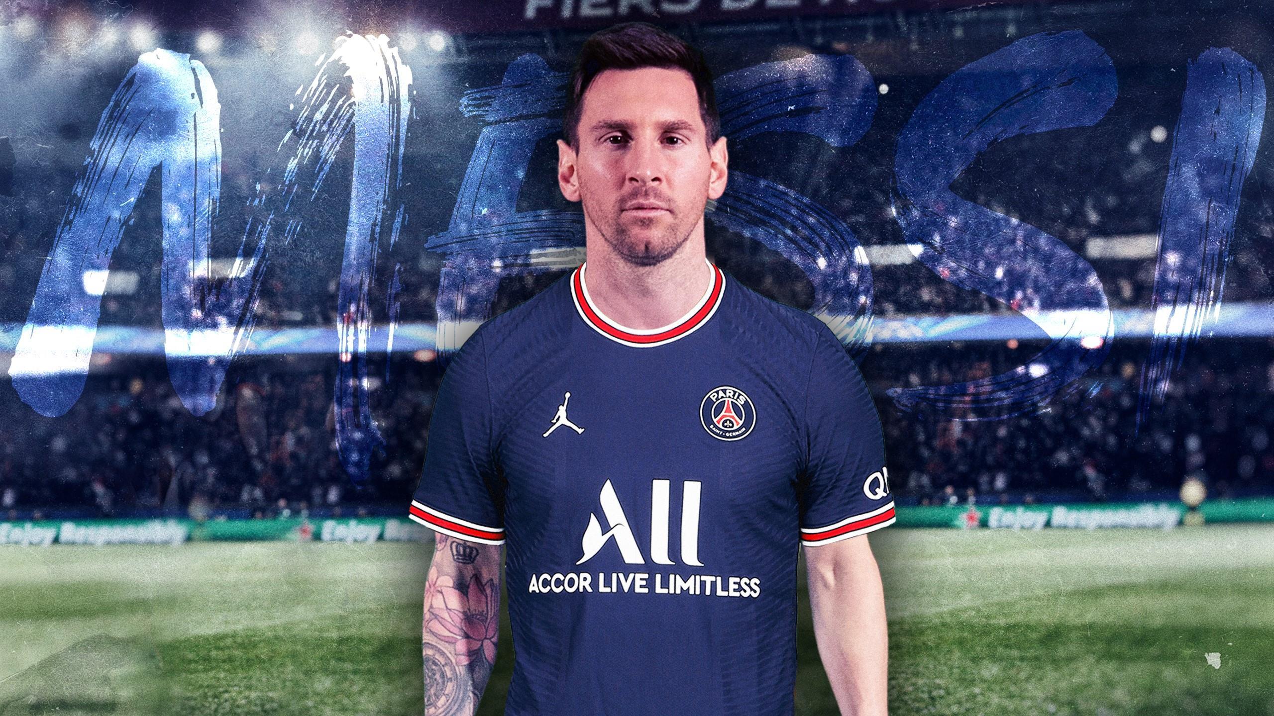 2560x1440 Paris Saint Germain All But Confirm Lionel Messi With Teaser Videos, Set To Join On Free Transfer