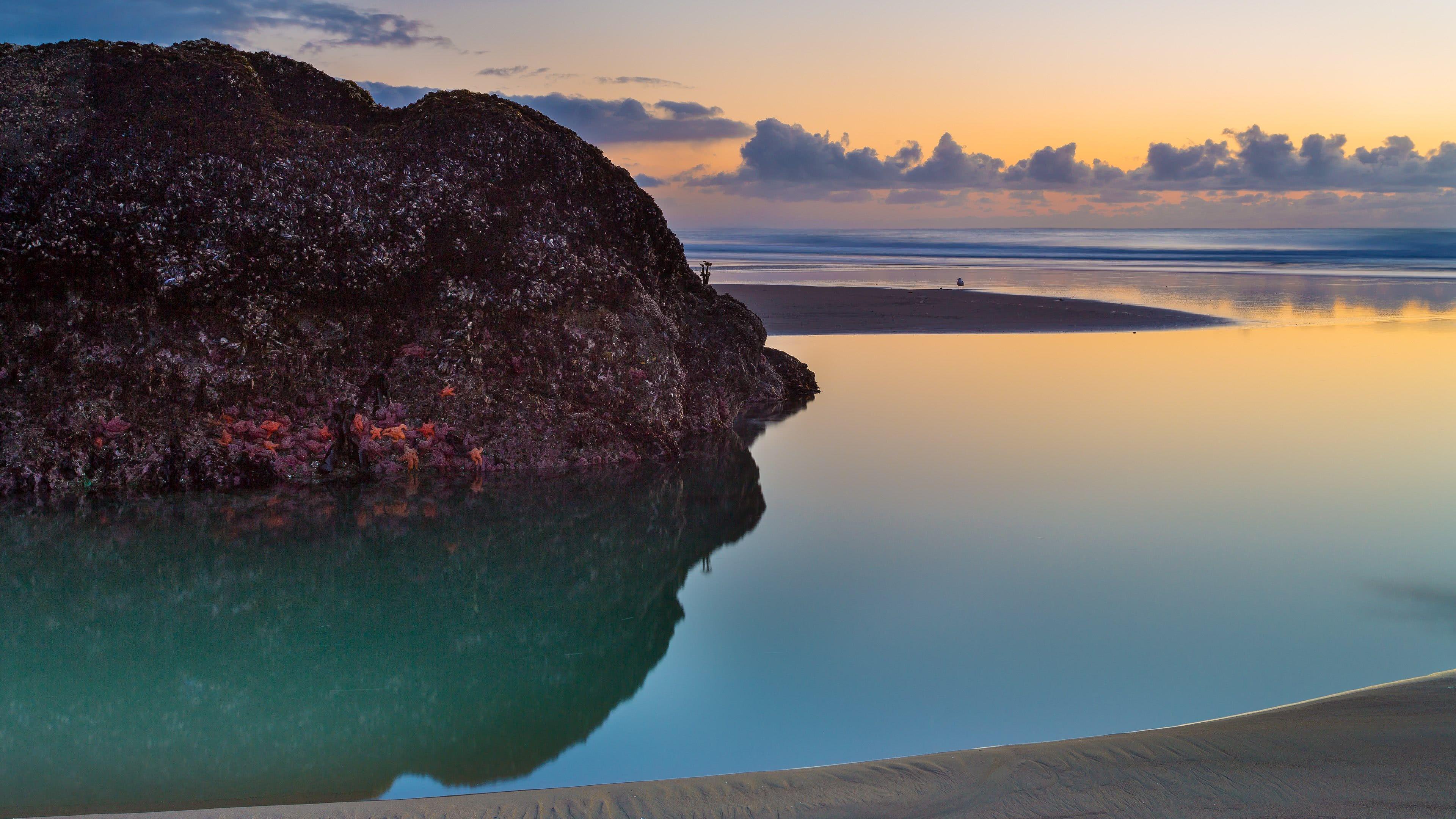 3840x2160 Bandon Beach, Oregon, United States UHD 4K Wallpaper