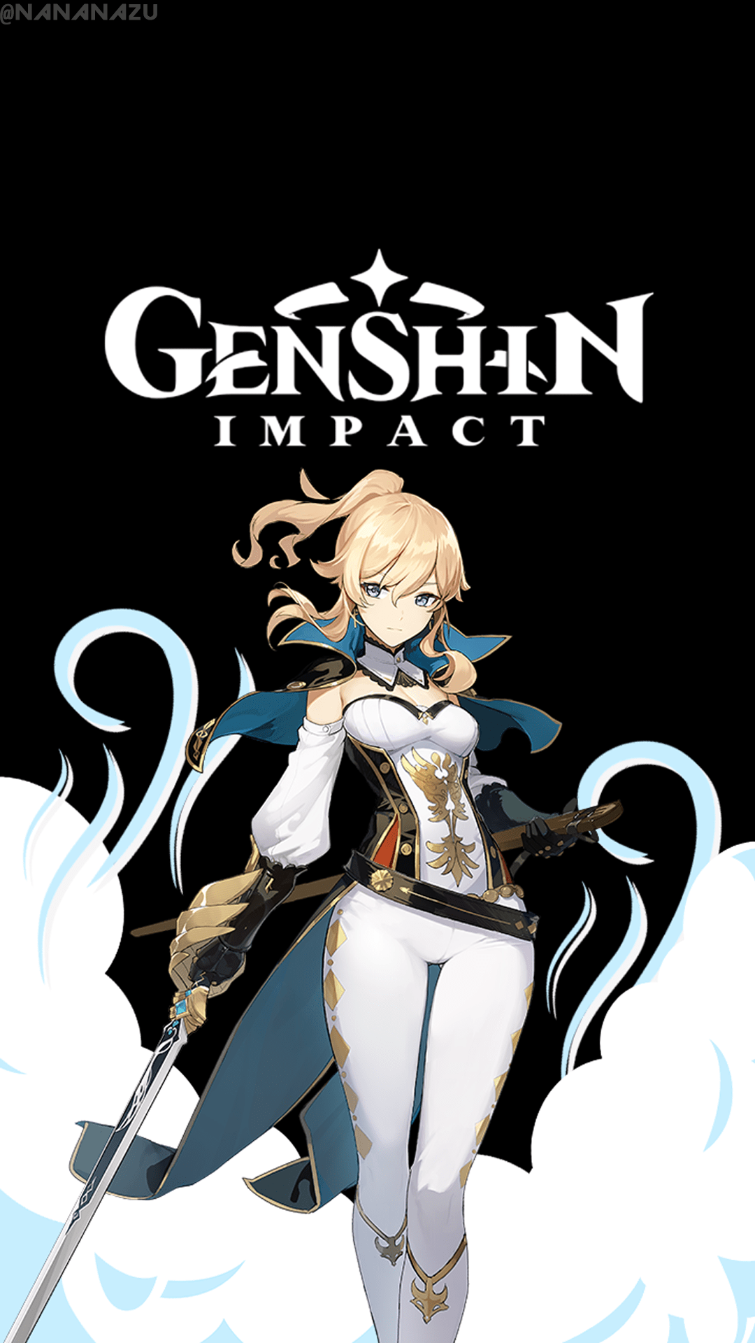 1080x1920 Genshin Impact Jean Wallpaper Android. Cute anime character, Anime character design, Character design