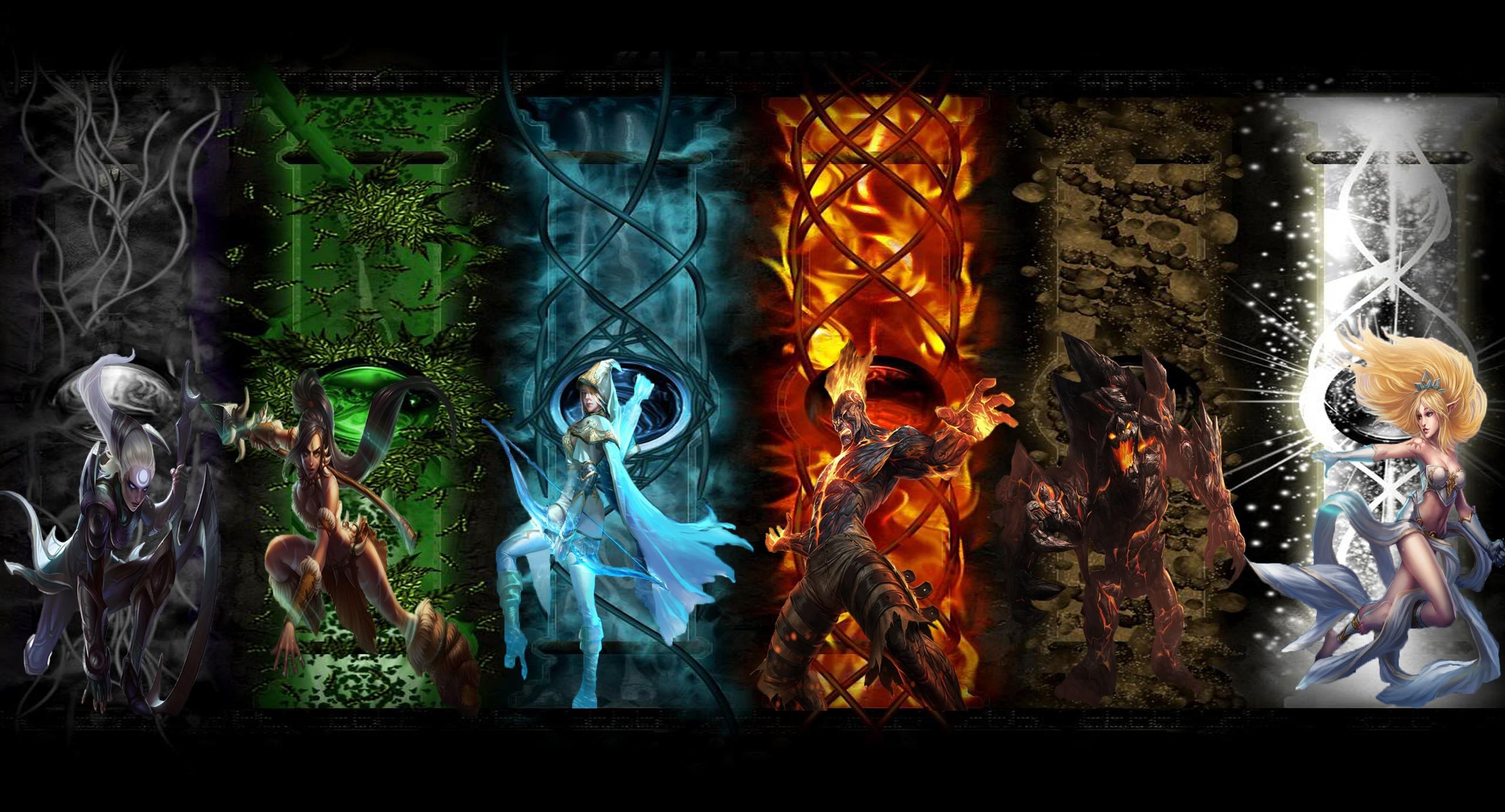 3150x1700 League Of Legends, Janna, Brand Lol, Ashe, Nidalee, Diana, Heroes, Malphite Wallpaper HD / Desktop and Mobile Background