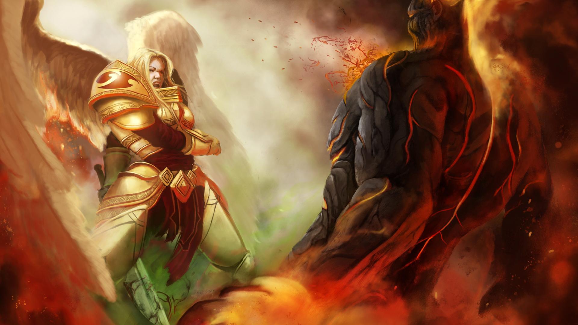 1920x1080 Kayle vs Brand Wallpaper HD