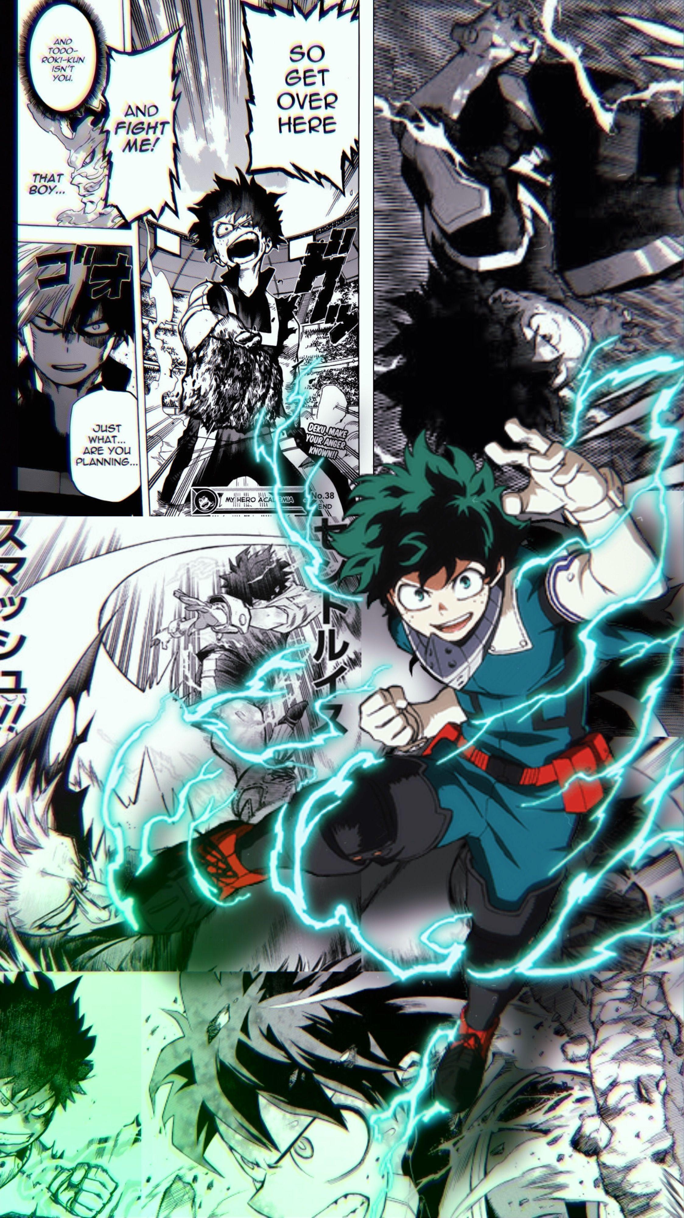 2247x3998 Deku Manga Wallpaper