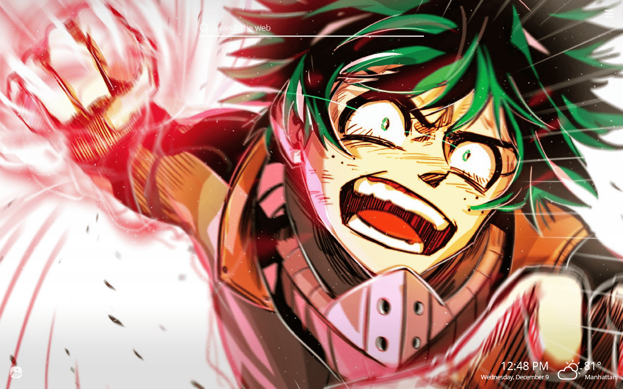 1280x800 My Hero Academia Deku Wallpaper HD