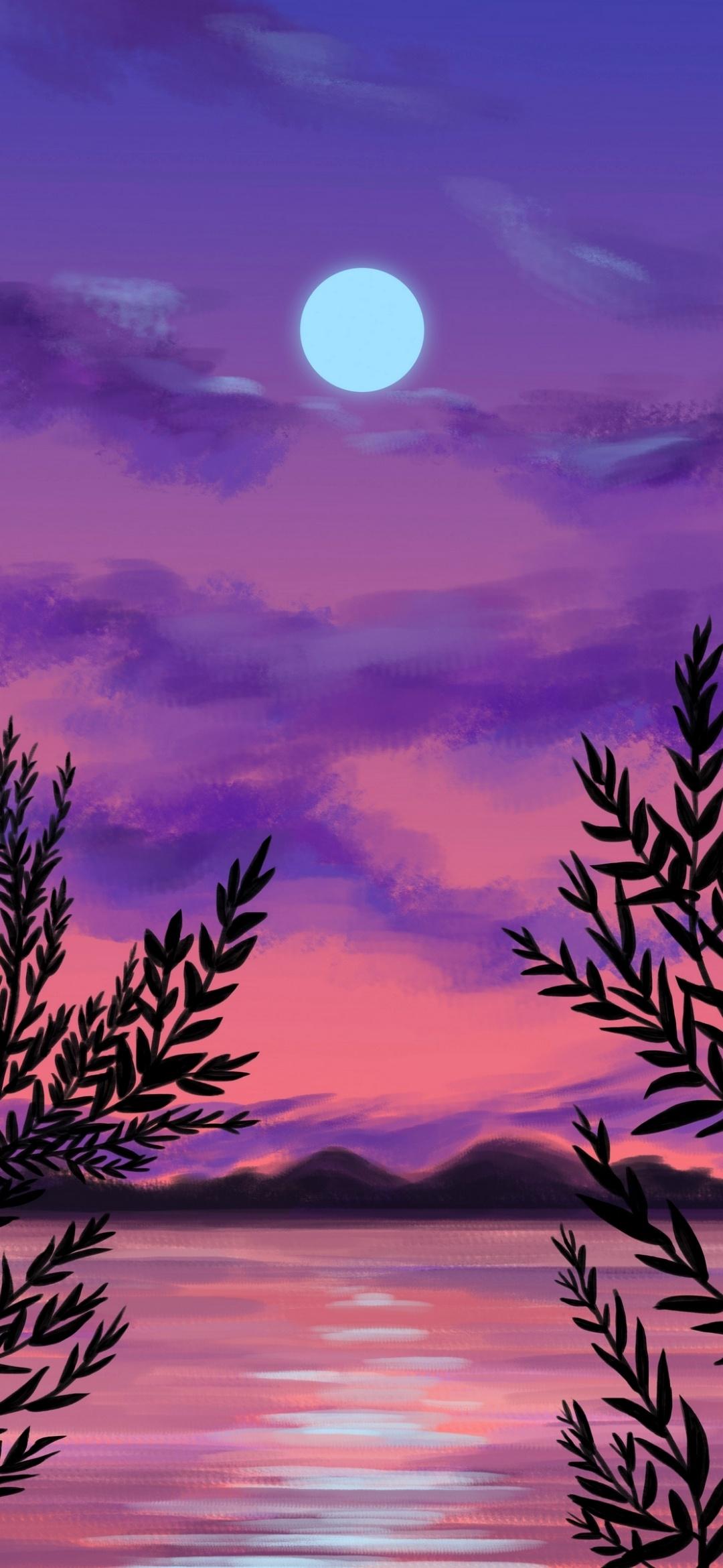 1080x2340 Wallpaper Cloud, Atmosphere, Daytime, Plant, Afterglow, Background Free Image