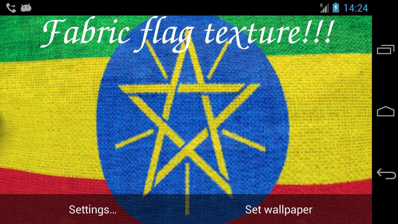 1280x720 Ethiopia Flag for Android