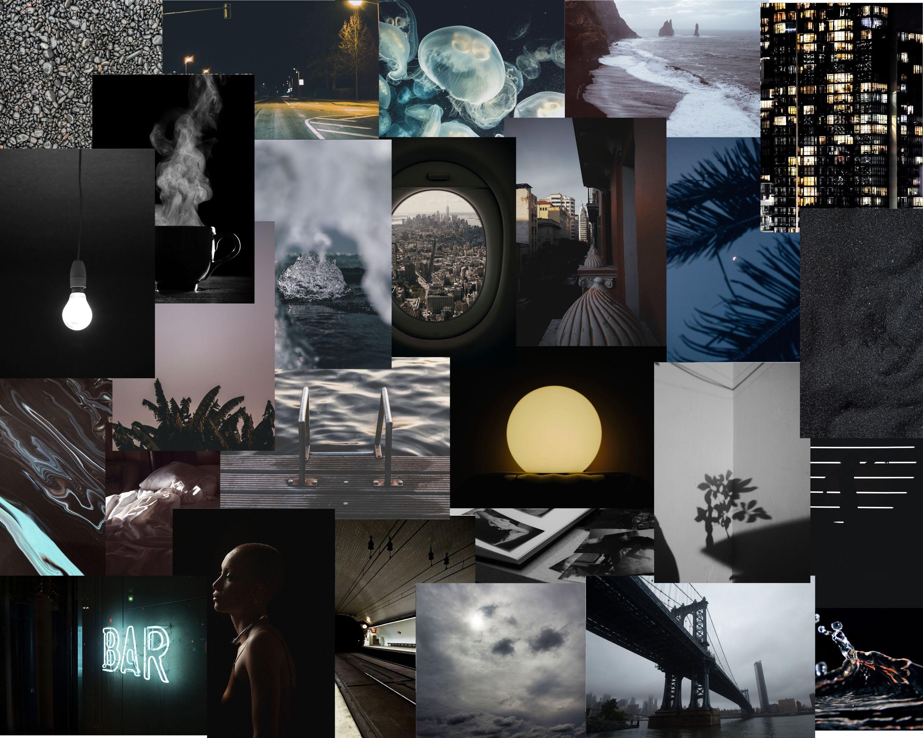 Dark Collage Wallpapers Top Free Dark Collage Backgrounds