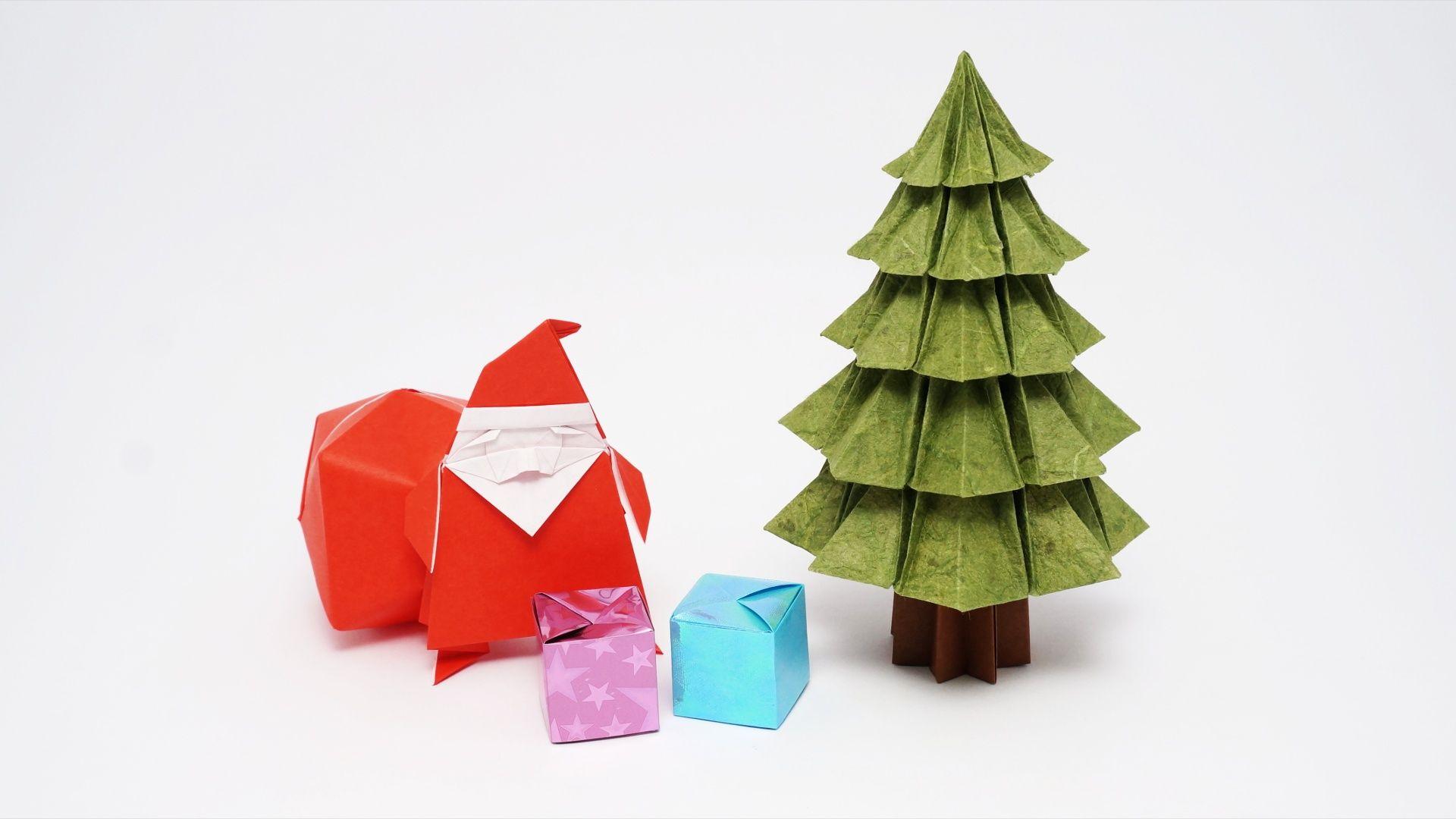 Origami Christmas Tree Wallpapers Top Free Origami