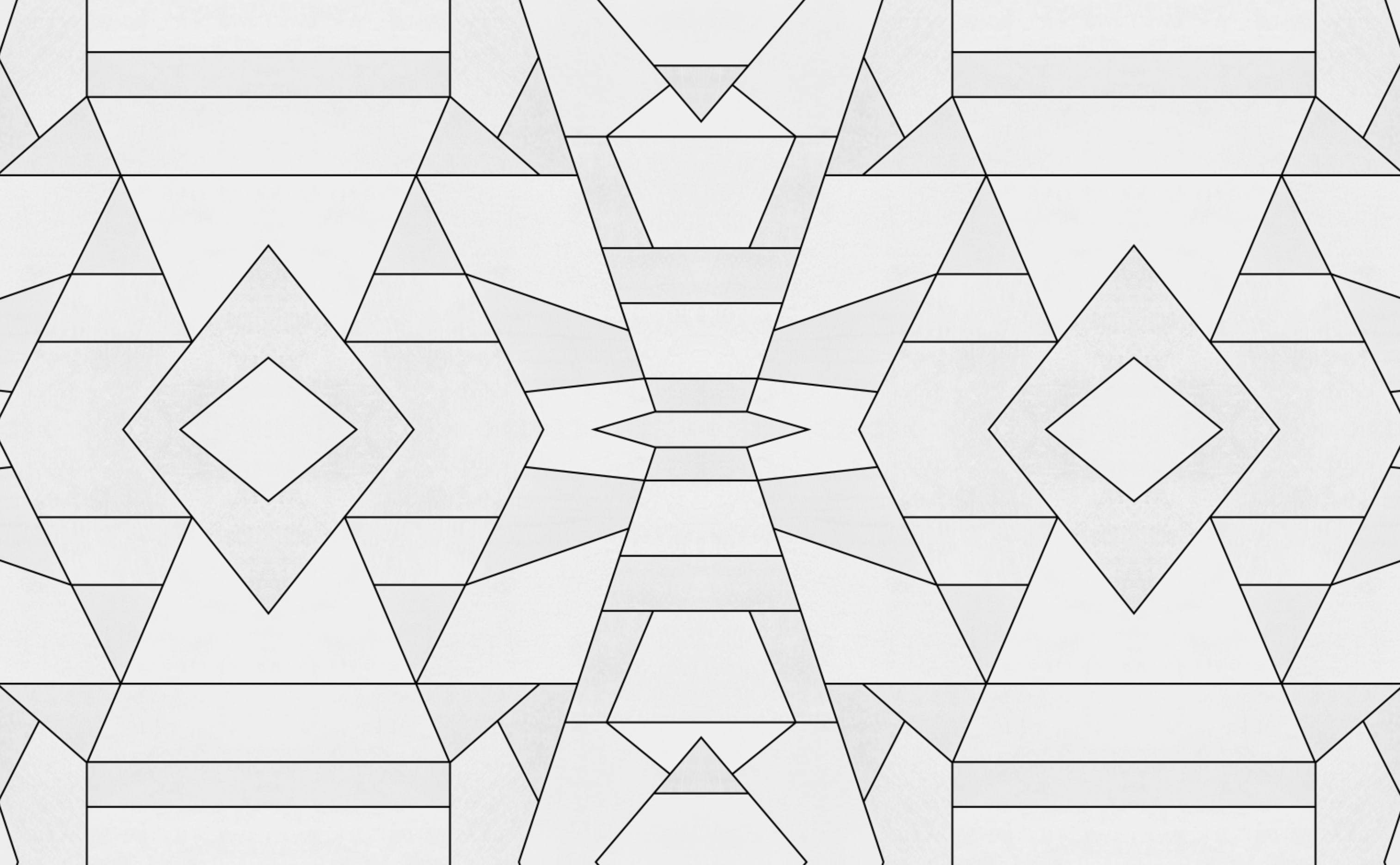 3028x1872 Art Deco Geometric Shapes Wallpaper for Walls