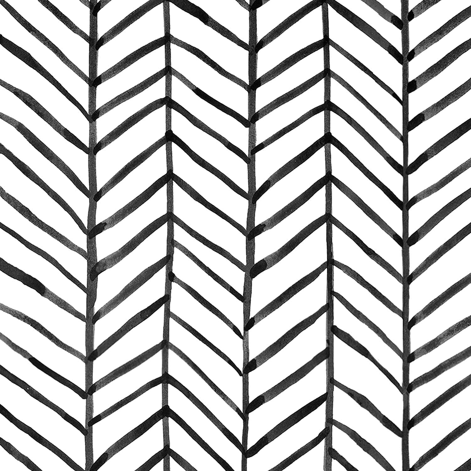 1500x1500 Buy Caltero Black and White Wallpaper 17.7 × 118 Herringbone Peel and Stick Wallpaper Stripe Wallpaper Geometric Wallpaper Contact Paper Decorative for Living Room Bedroom Interior Wall Online in Indonesia. B08ZXGRZKX