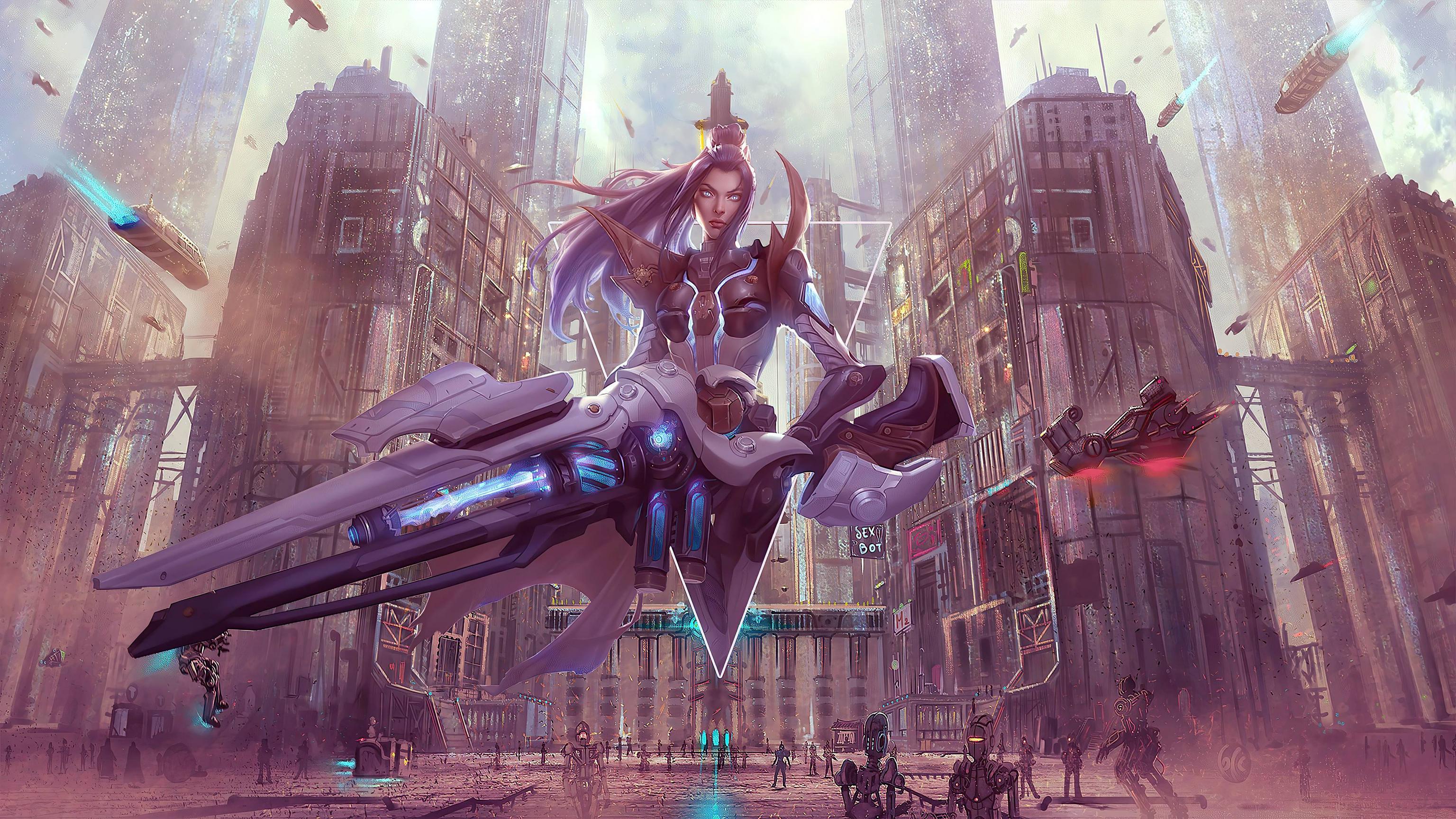 3072x1728 Caitlyn 4K League Of Legends Wallpaper, HD Games 4K Wallpaper, Image, Photo and Background