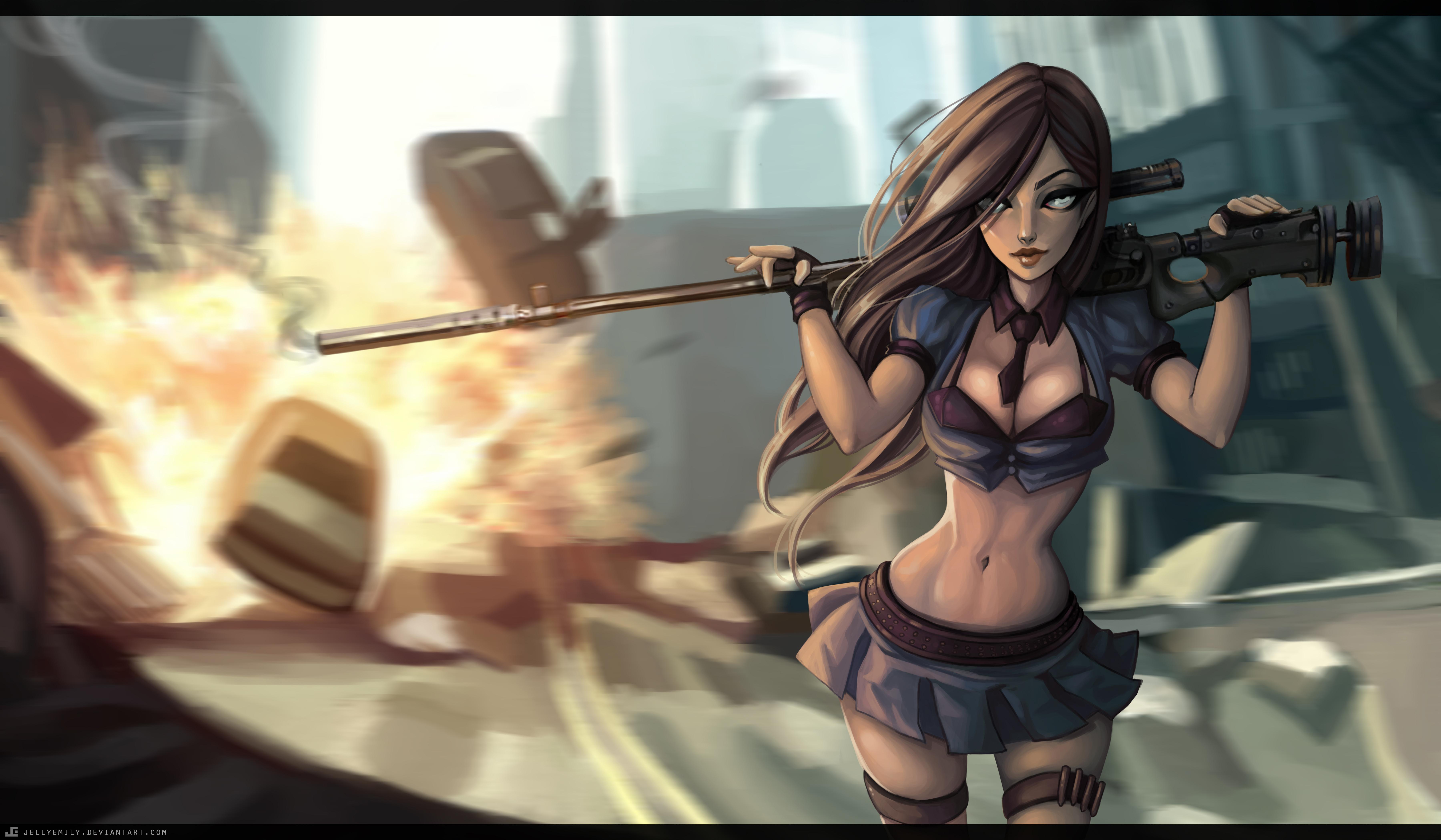 League Of Legends Caitlyn Wallpapers Top Free League Of Legends