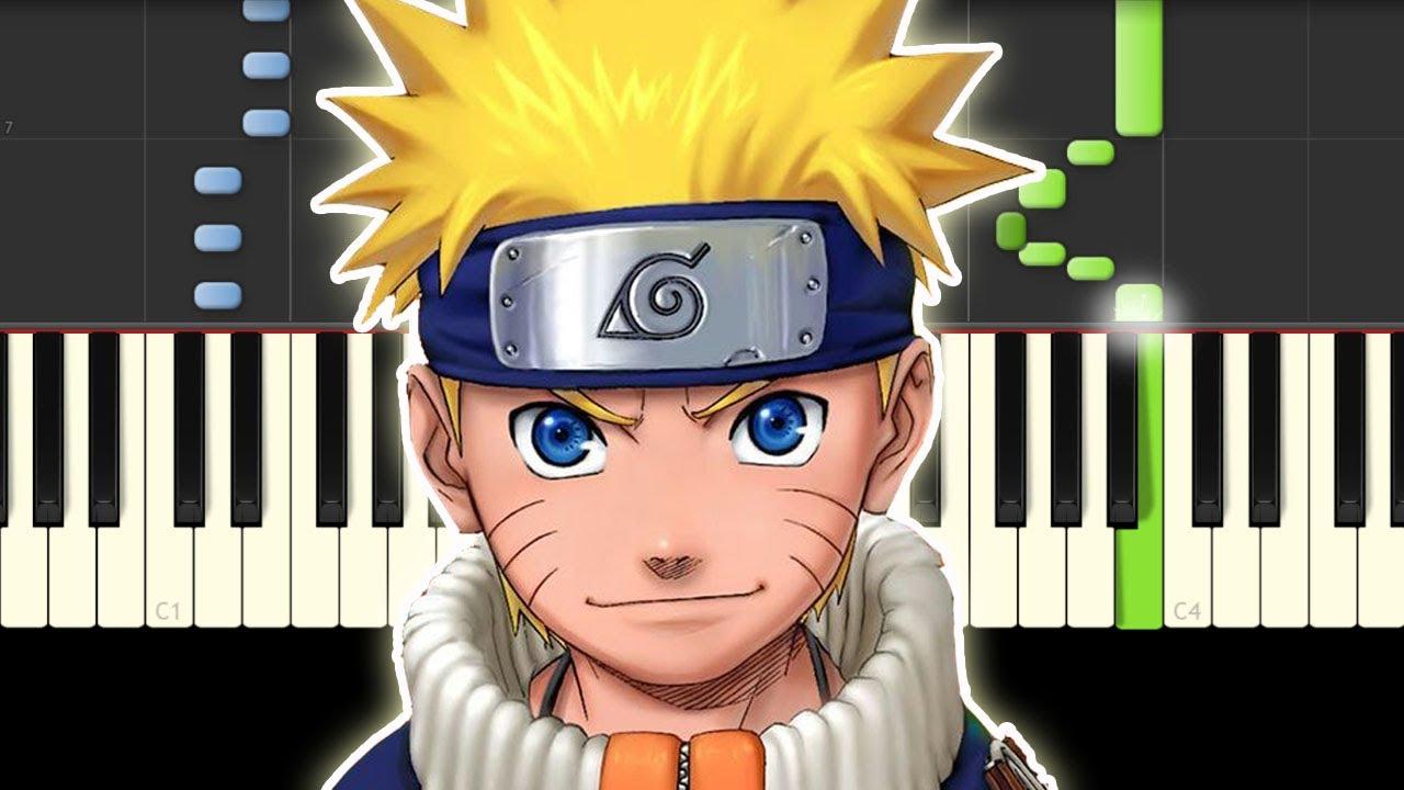 1280x720 The Raising Fighting Spirit / Theme / Naruto / Piano Tutorial