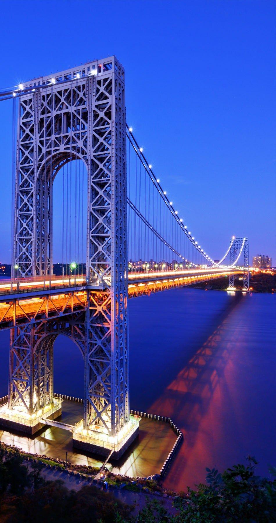 950x1800 TOP 10 Most Amazing Bridges Around the World. George washington bridge, Bridge photography, City photography