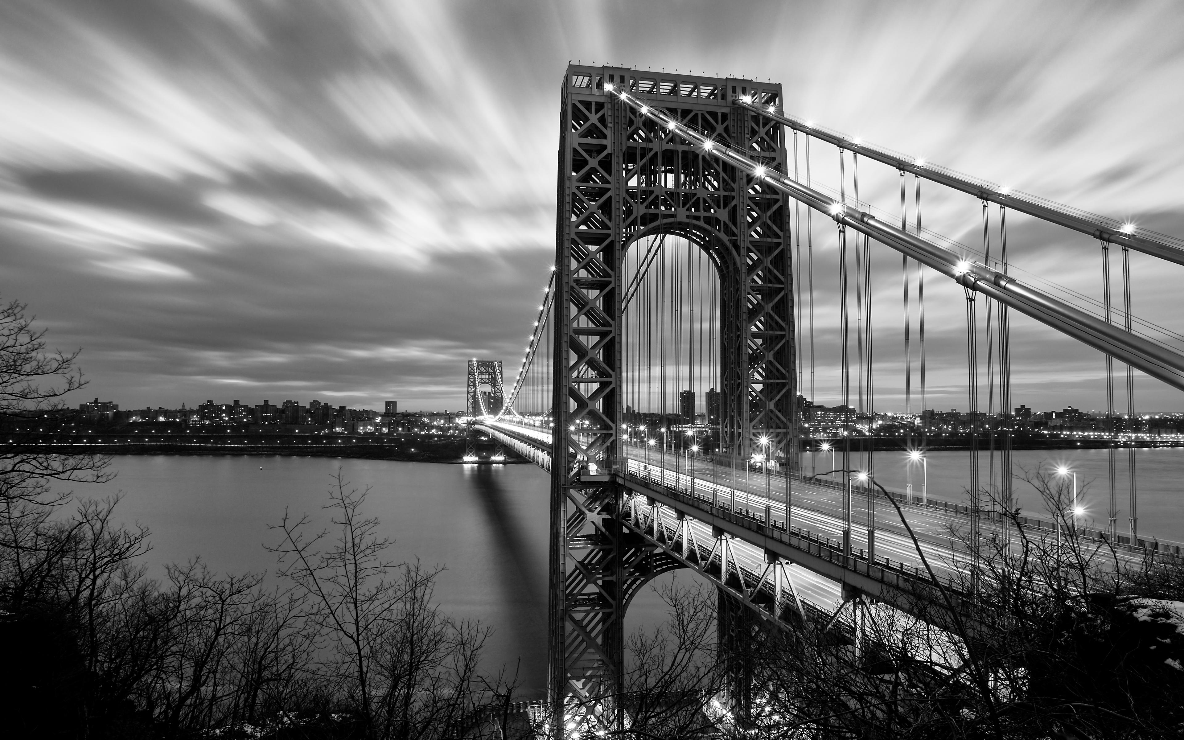 3840x2400 George Washington Bridge 4k Ultra HD Wallpaper