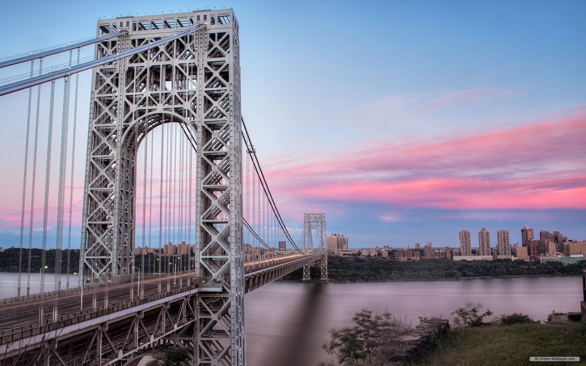 1920x1200 Free Wallpaper Travel wallpaper Washington Bridge wallpaper