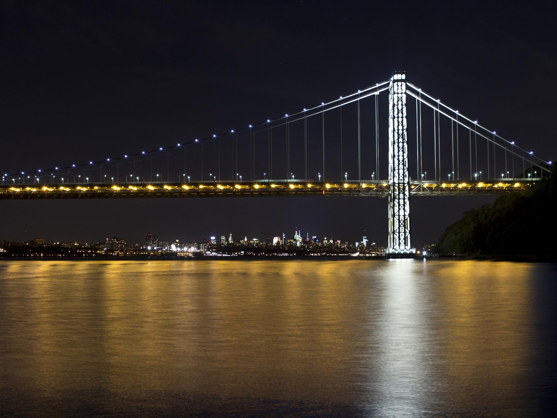 1920x1440 George Washington Bridge Cities HD Wallpaper