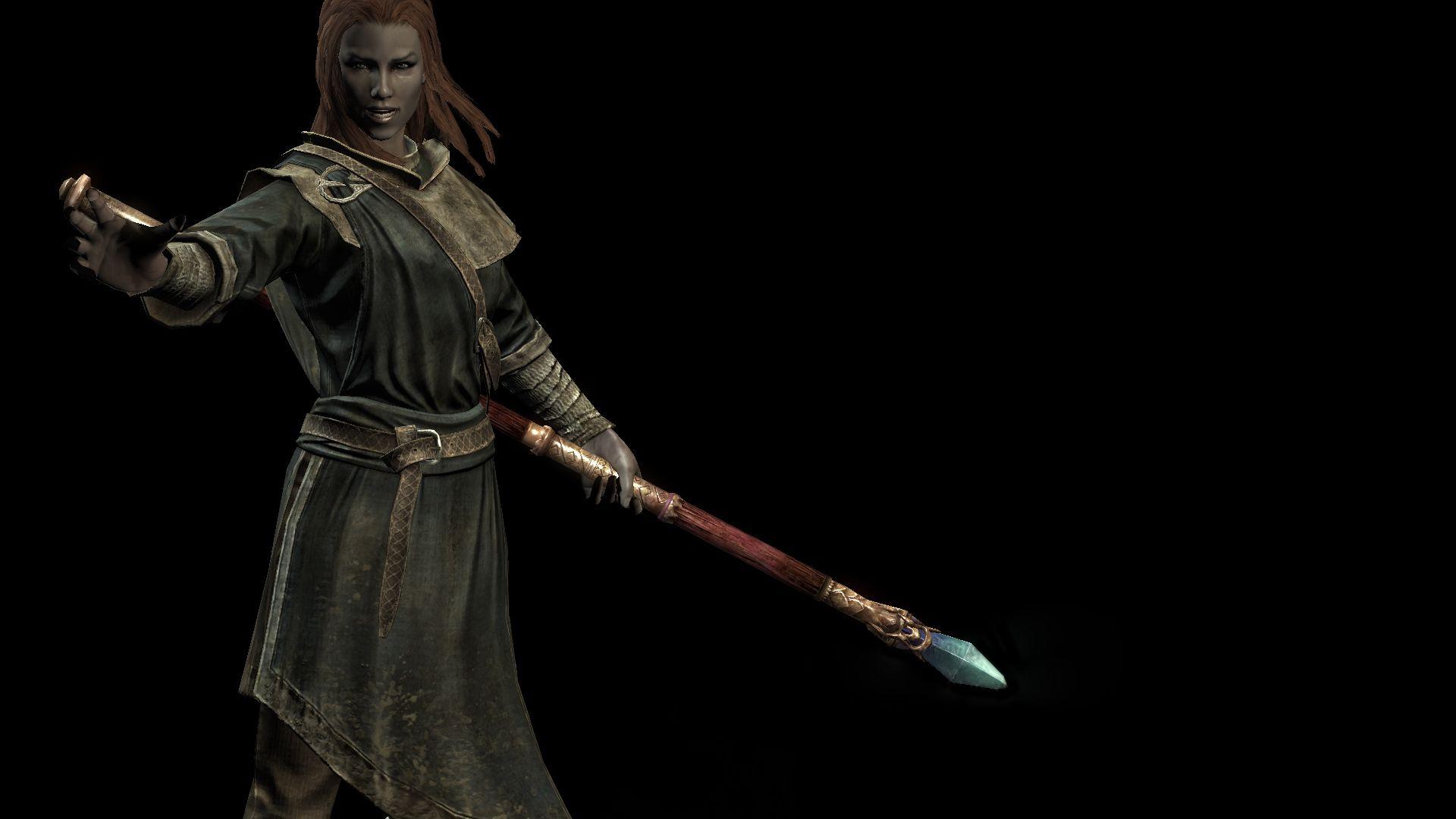 1920x1080 Breton Mage from Skyrim