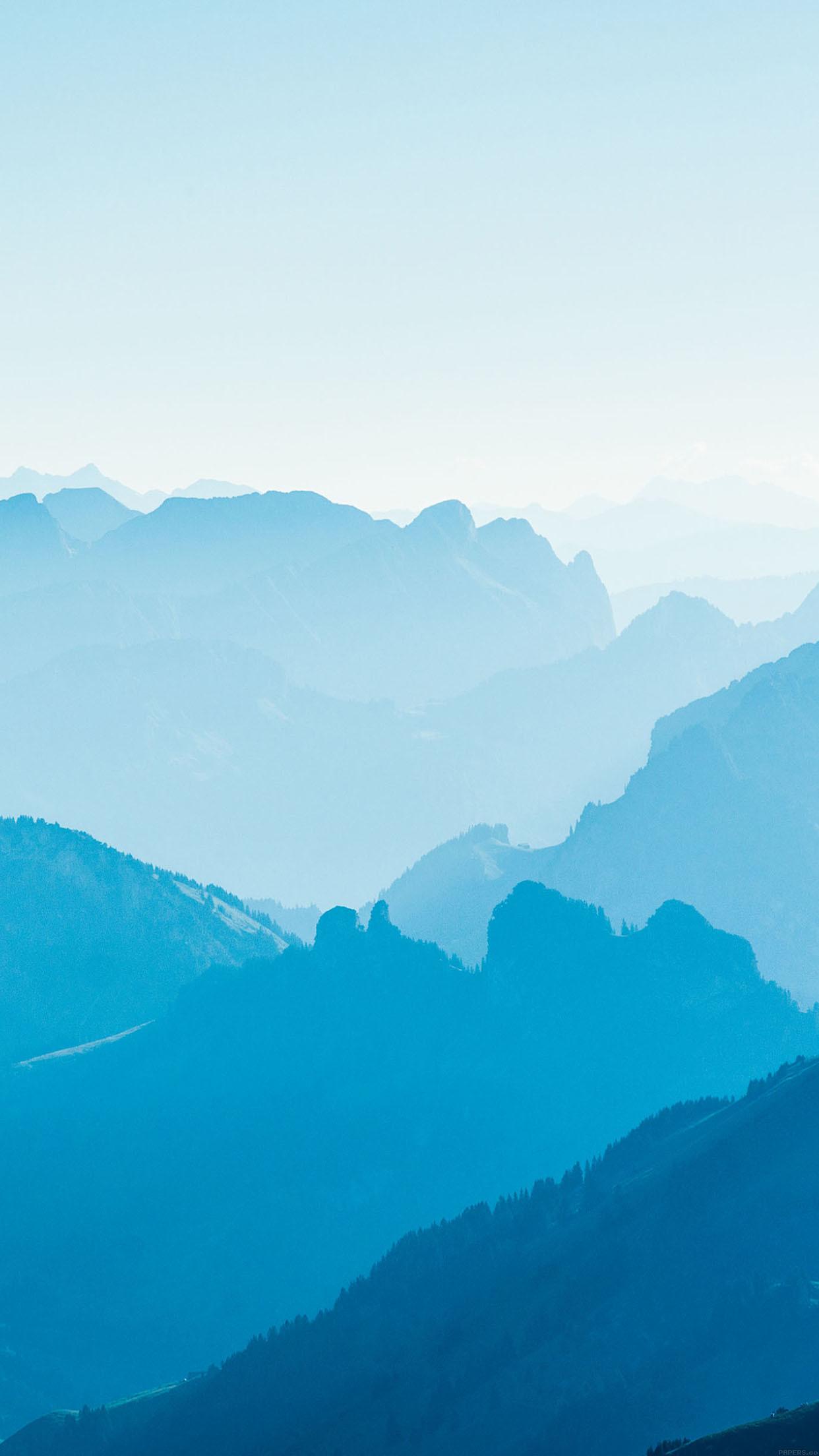 1242x2208 Fantastic Blue Mountains iPhone Plus And iPhone Wallpaper Ridge Mountains Phone Background
