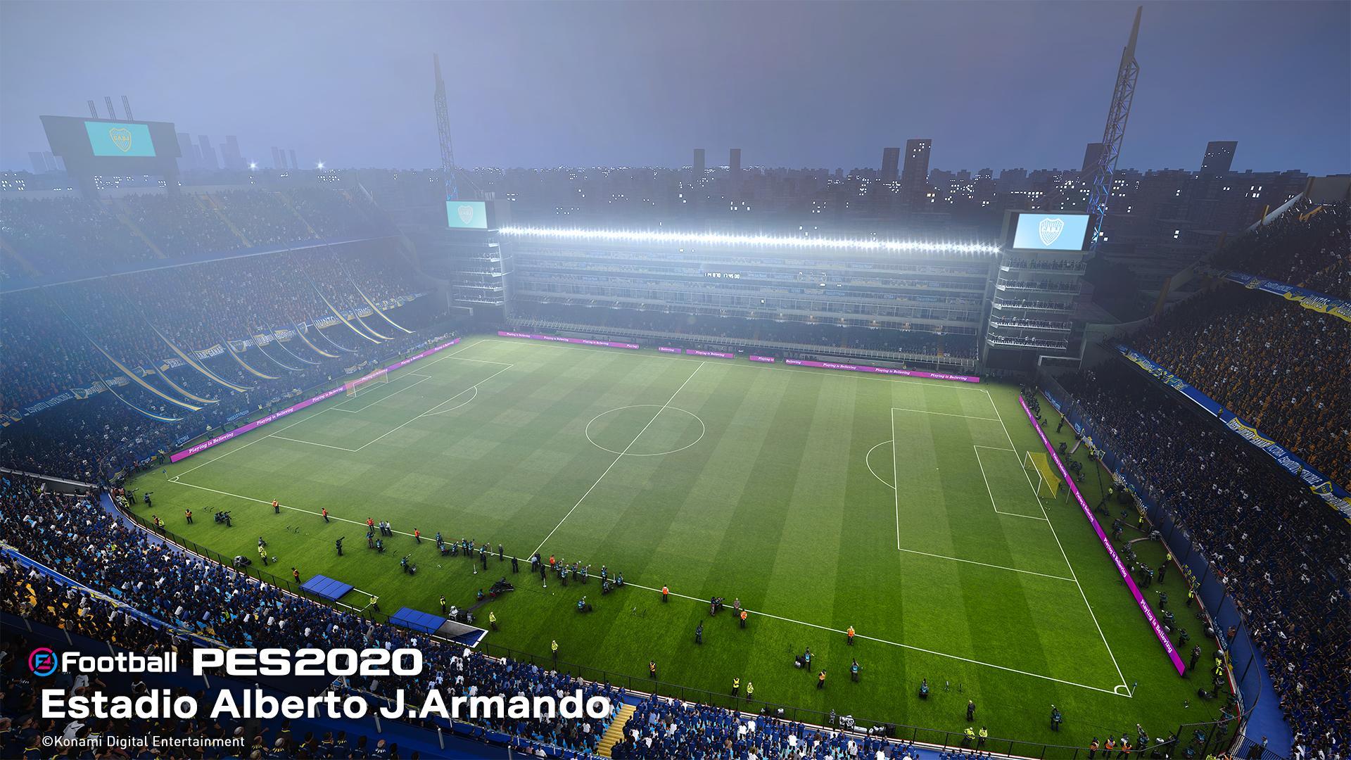 1920x1080 Estadio Alberto (La Bombonera). Stadiums. PES 2020 eFootball Database