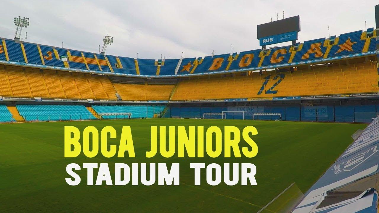 1280x720 Boca Juniors stadium tour (La Bombonera)