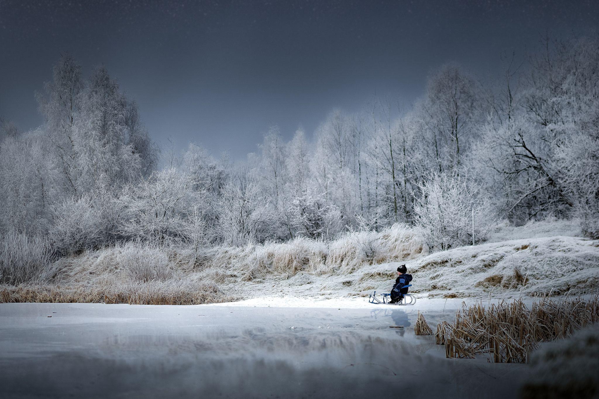 Freeze land. Санки обои. Frozen Land.