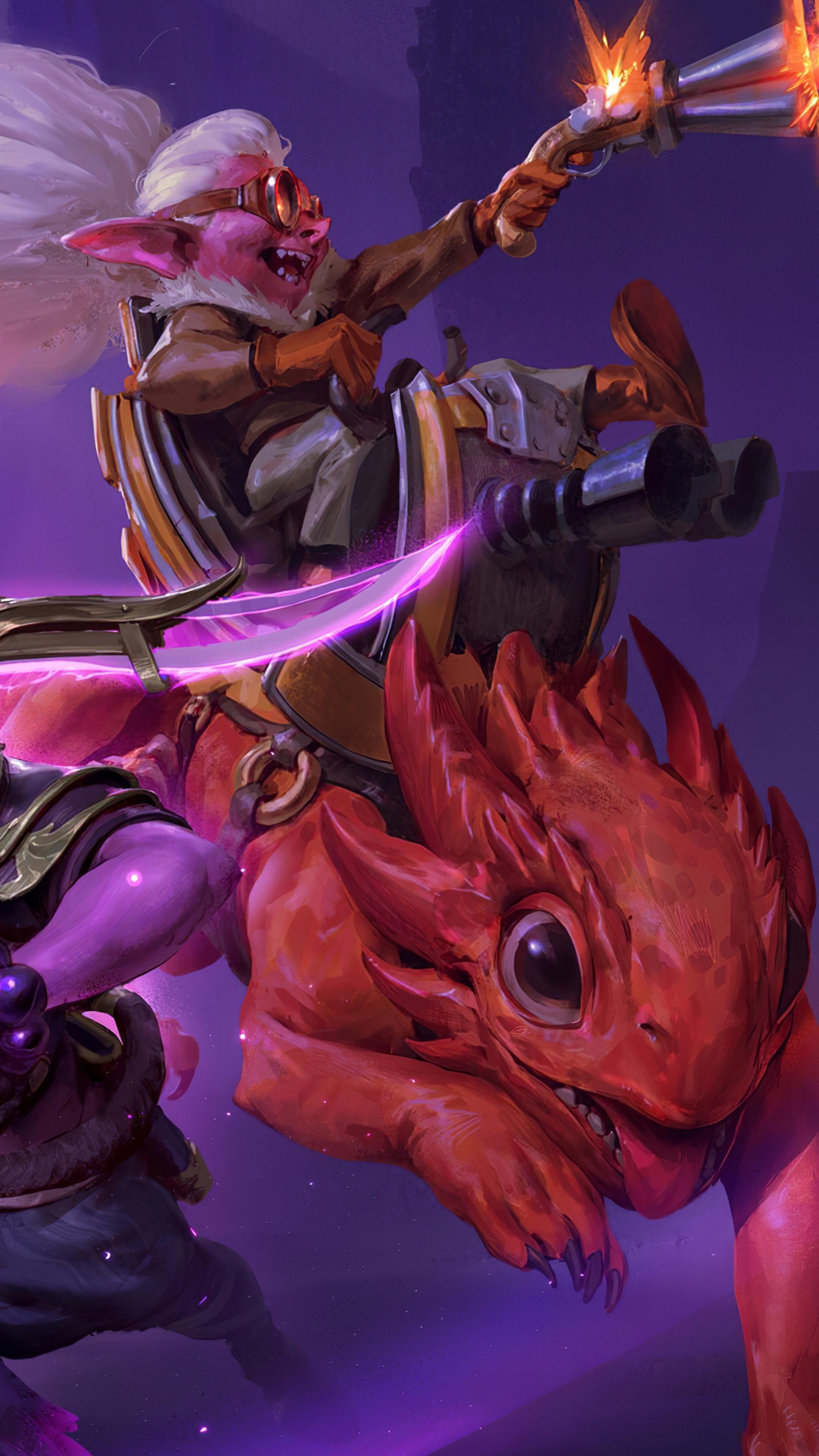 2160x3840 DotA The Outlanders Snapfire And Void Spirit 4k Sony Xperia X, XZ, Z5 Premium HD 4k Wallpaper, Image, Background, Photo and Picture