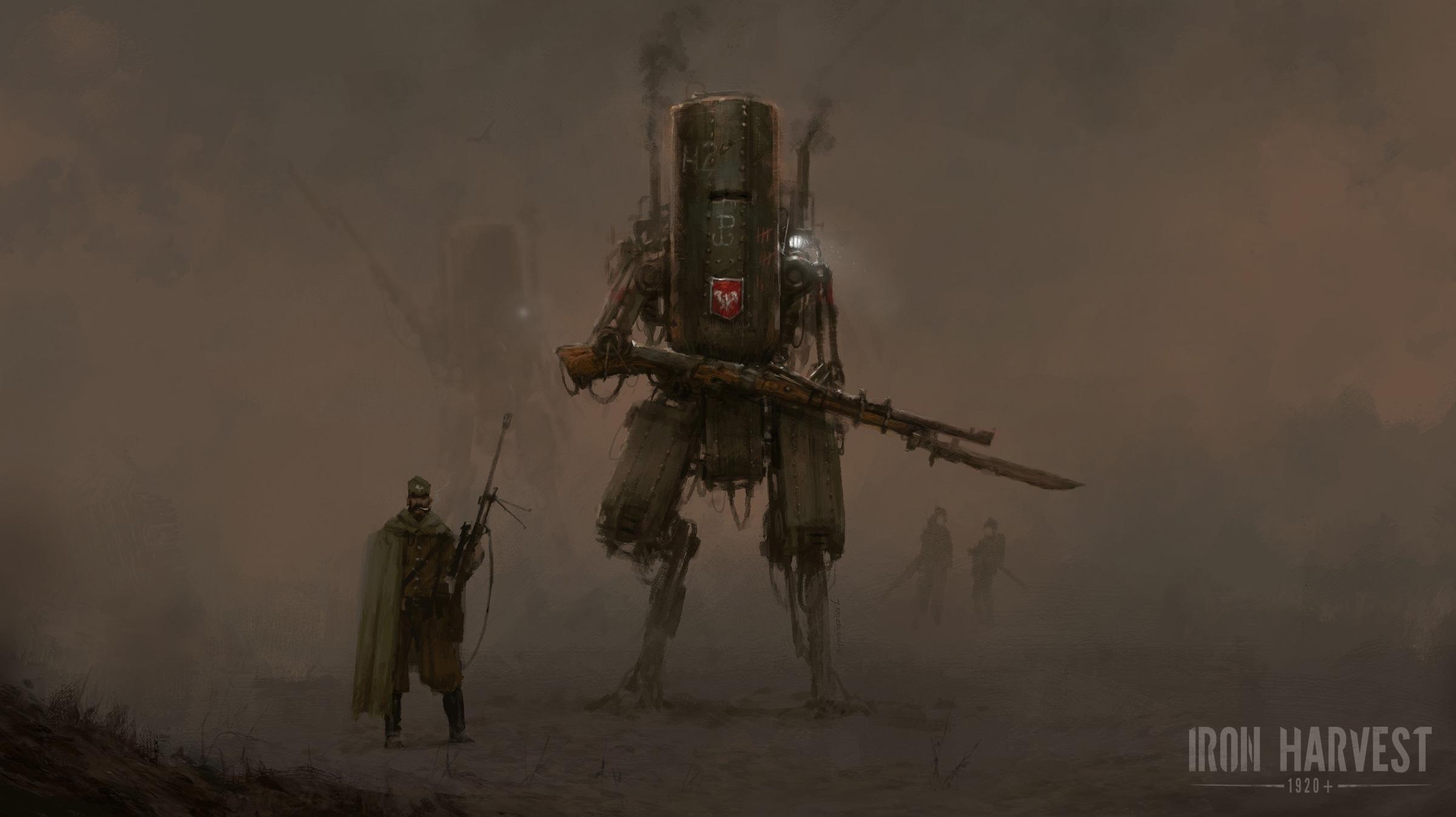 2400x1347 Iron Harvest Mech Polania Republic Iron Harvest War Wallpaper:2400x1347