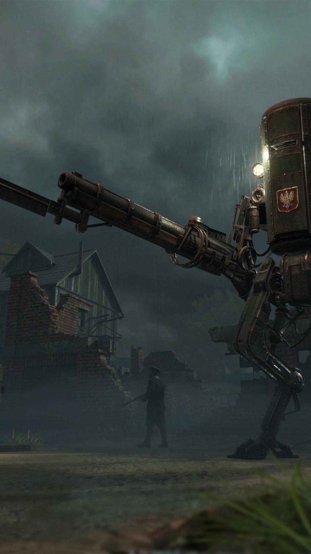 1080x1920 Download wallpaper: Iron Harvest screenshot 1080x1920