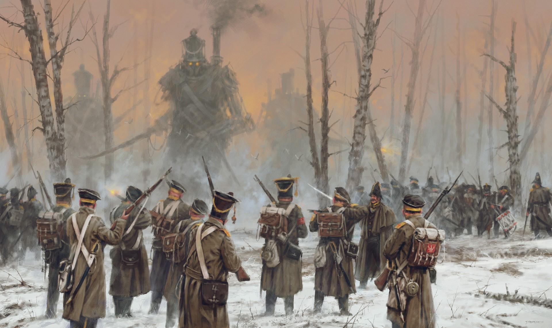 1920x1140 Wallpaper / Iron Harvest, mech, war