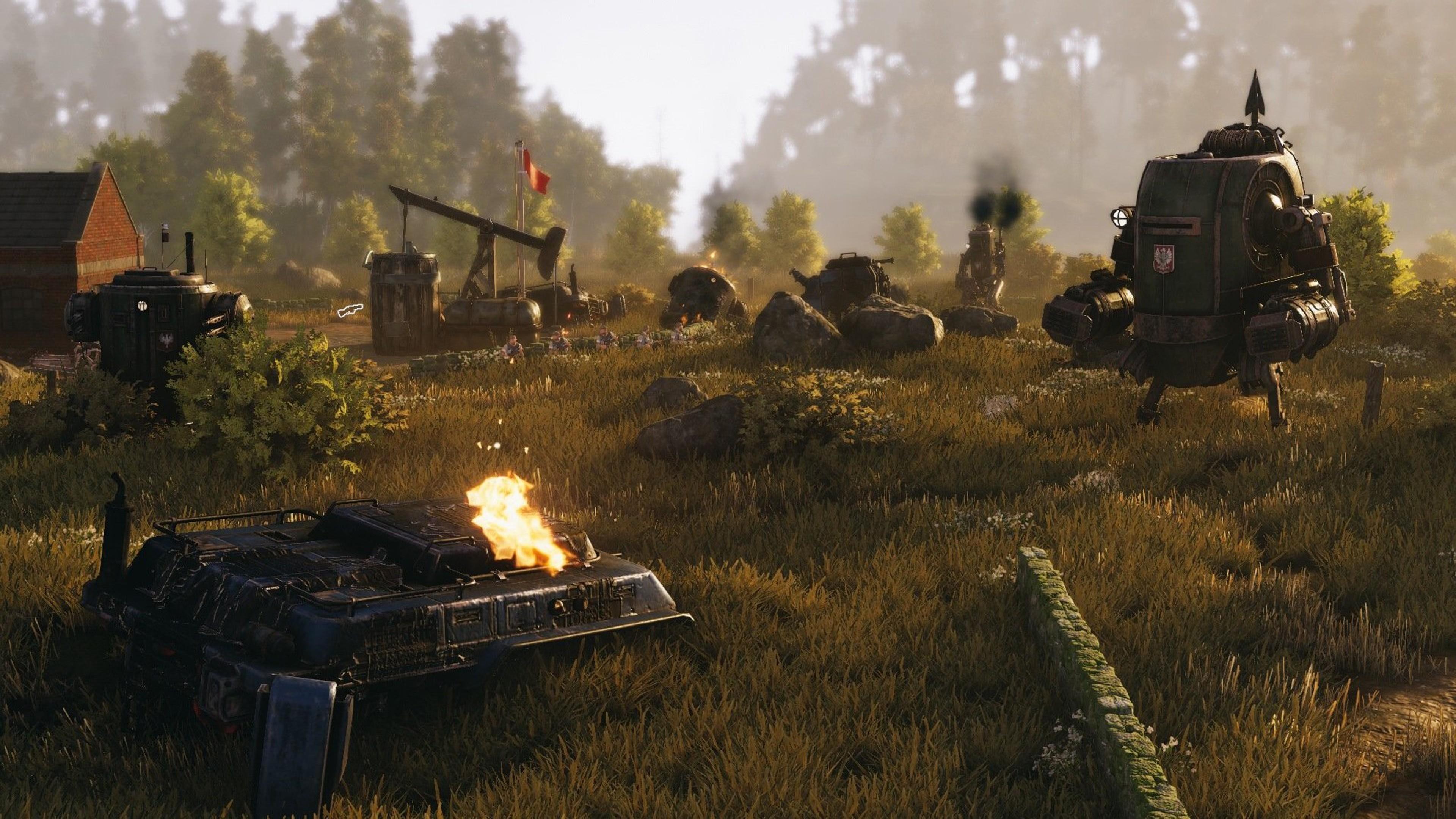 3840x2160 Wallpaper Iron Harvest, screenshot, 4k, Games
