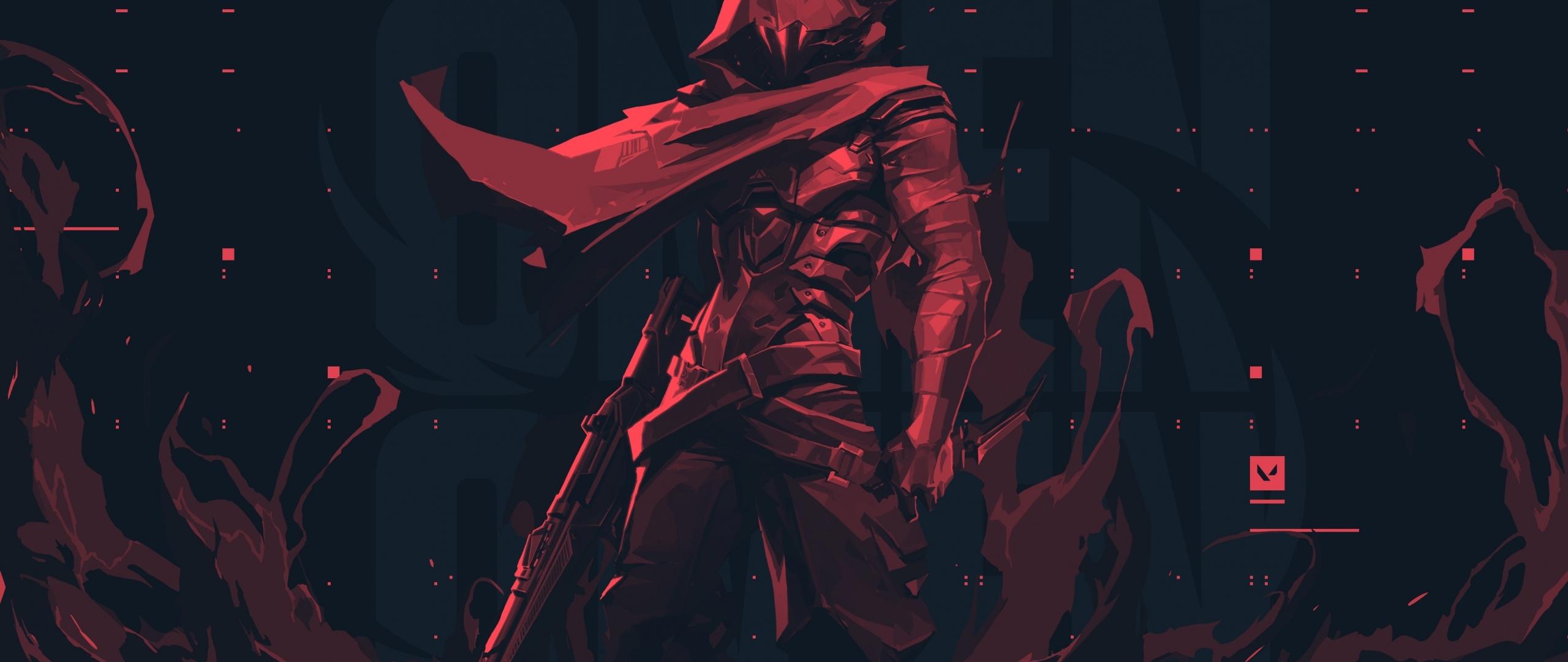 2560x1080 Download 2560x1080 wallpaper valorant, game, warrior's skin, dual wide, widescreen, 2560x1080 HD image, background, 25064