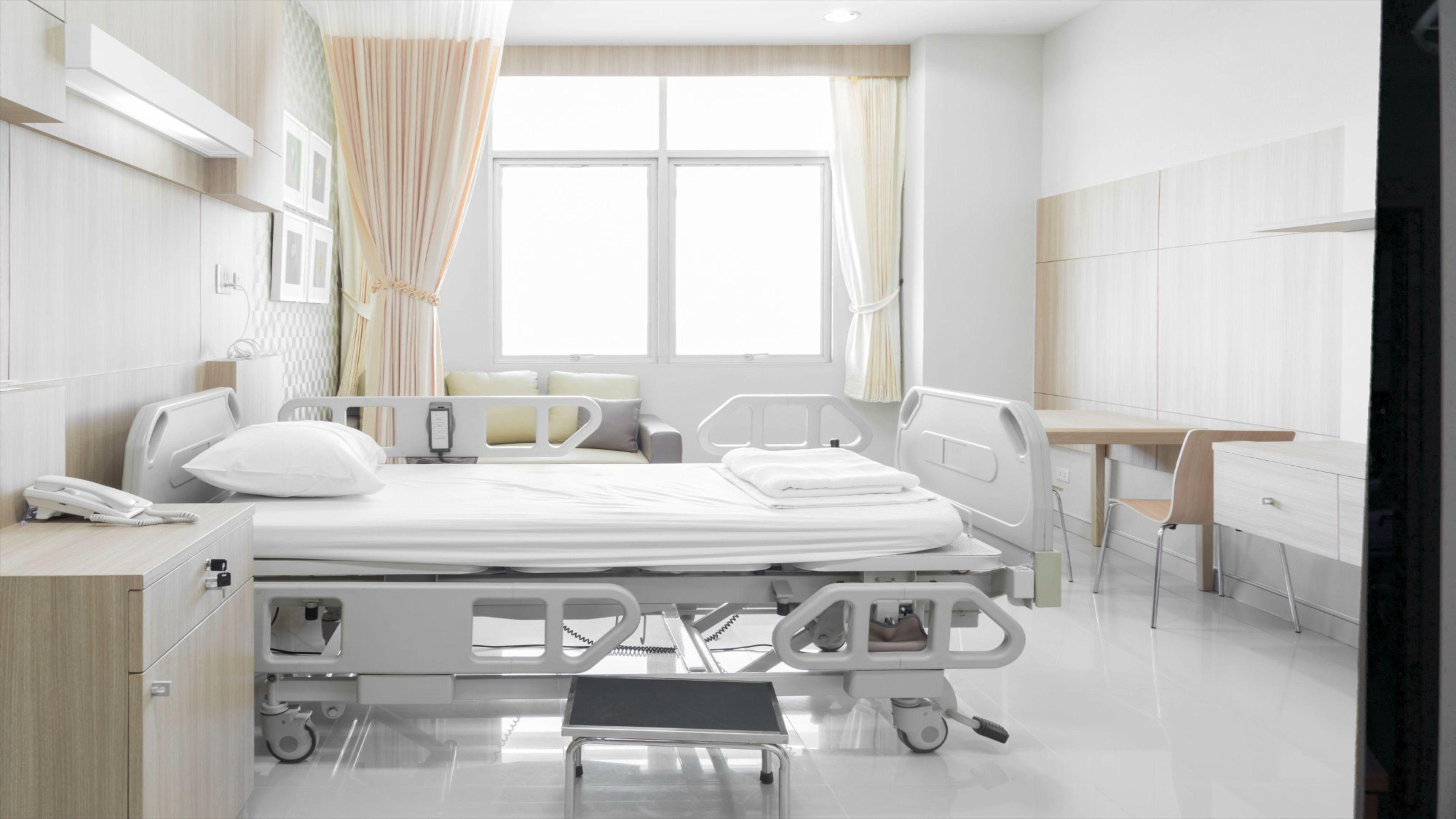 3840x2160 Background Hospital Image HD Free Download Powerpoint Template