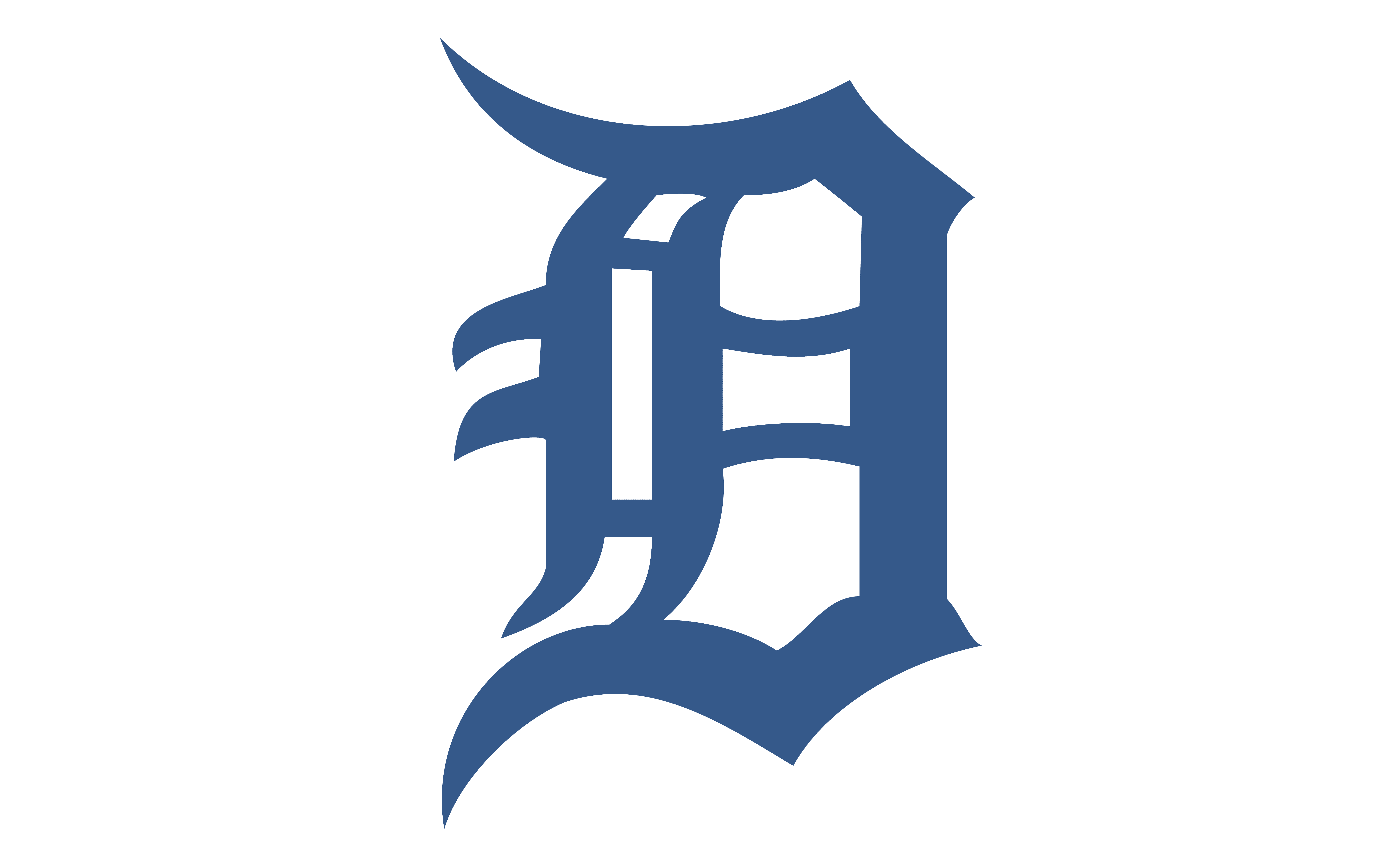 8000x5000 Detroit Tigers logo and symbol, meaning, history, PNG