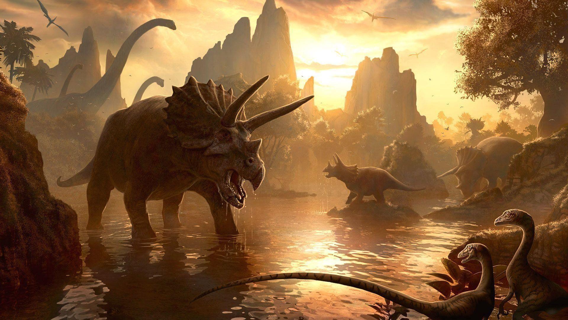 1920x1080 HD Dinosaur Wallpaper
