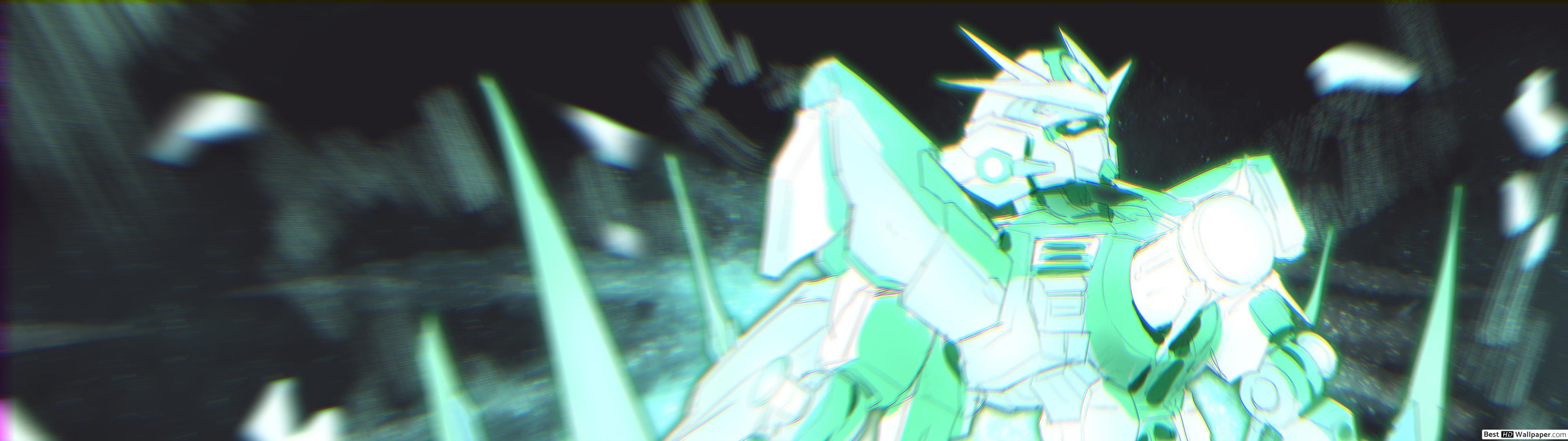 3840x1080 Gundam 00 Burst HD wallpaper download