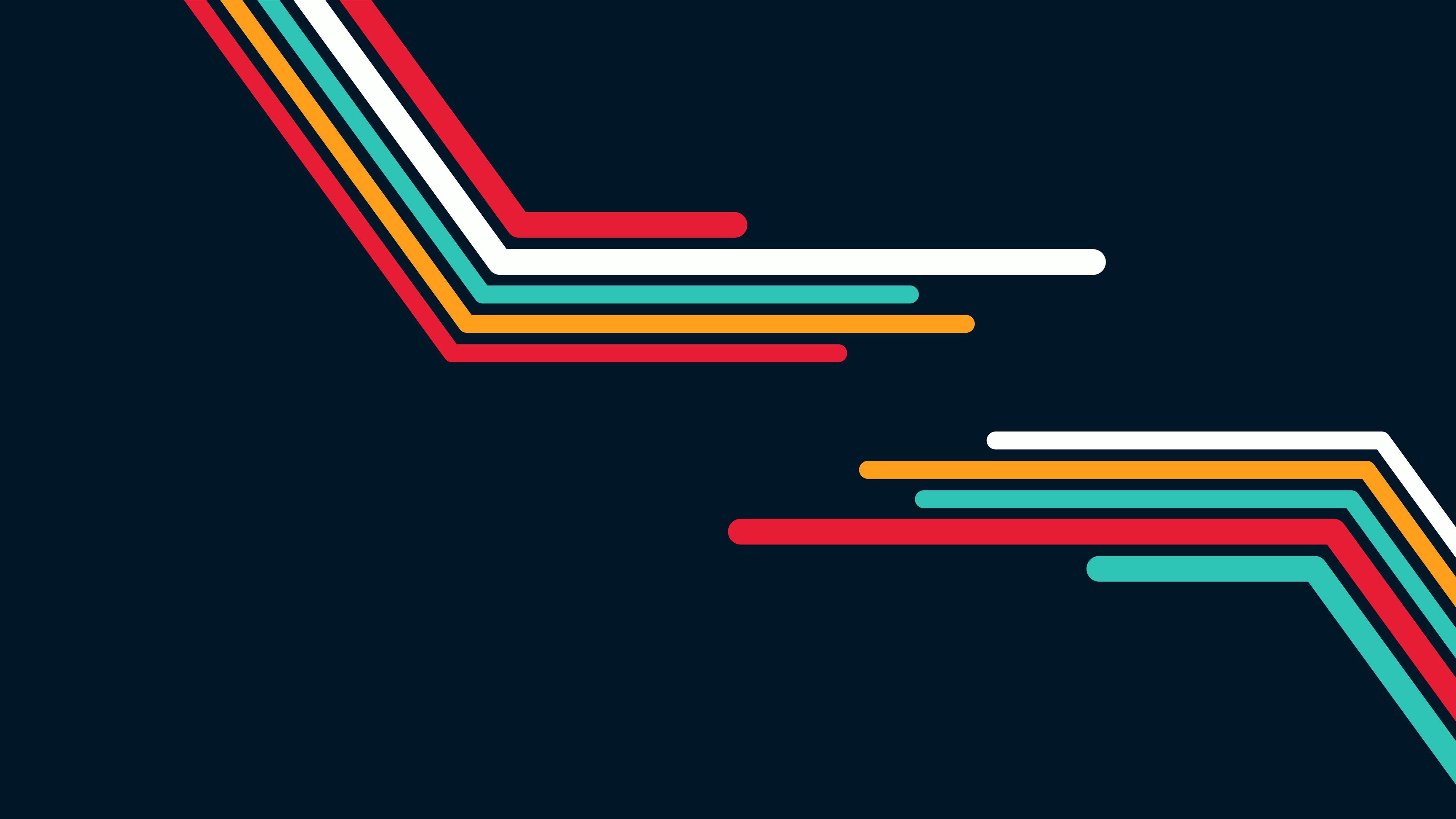 4096x2304 dark lines minimal 8k MacBook Pro Wallpaper Download