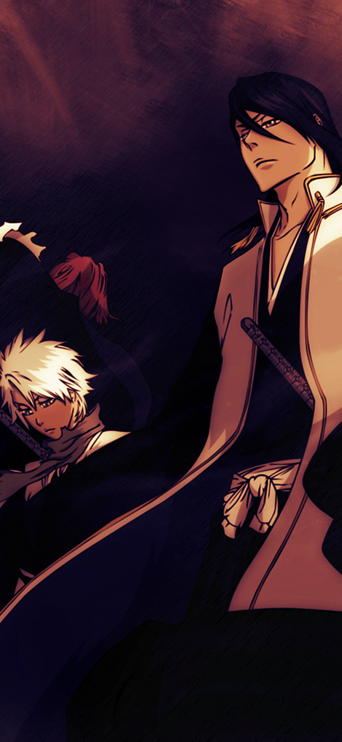 1125x2436 Download 1125x2436 Bleach, Ikkaku, Renji, Zaraki Kenpachi, Hitsugaya Wallpaper for iPhone 11 Pro & X