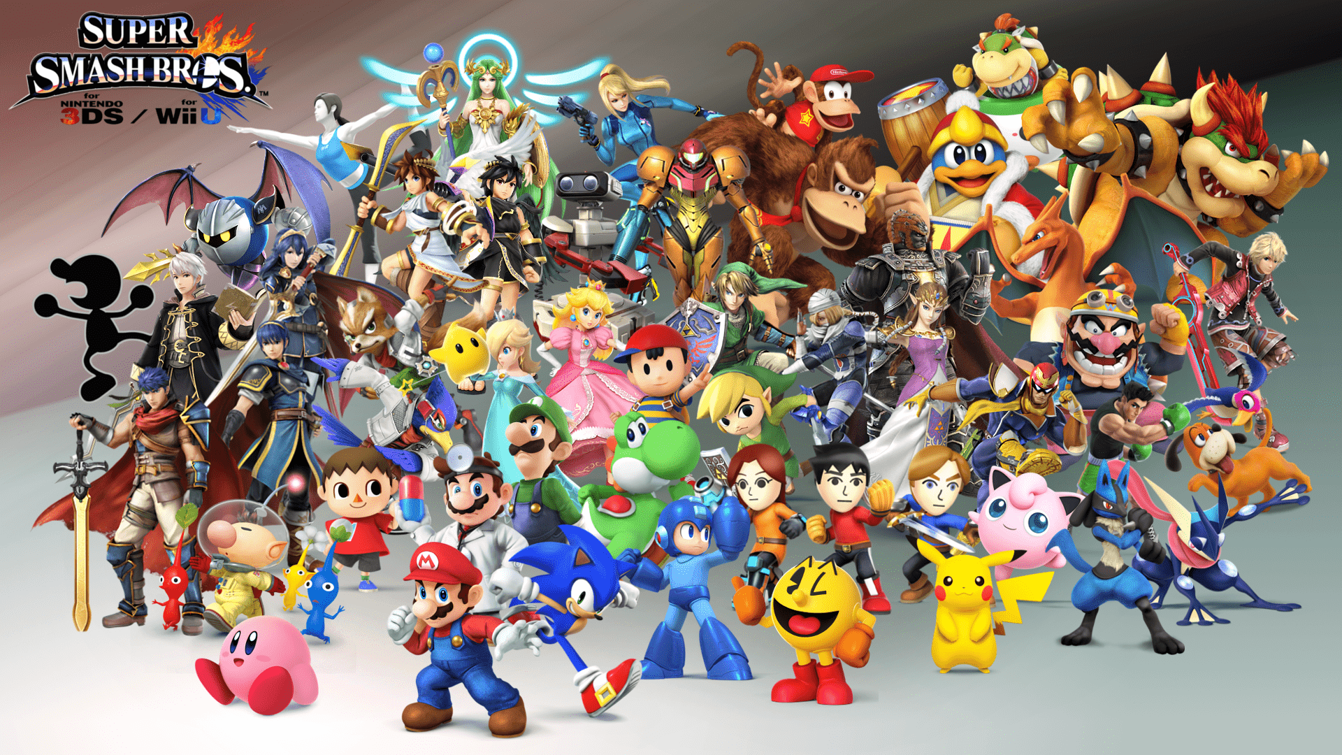 1920x1080 Free download Super Smash Bros 4 Character wallpaper 1274846 [1920x1080] for your Desktop, Mobile & Tablet. Explore Super Smash Bros HD Wallpaper. Super Smash Bros Brawl Wallpaper, Super Smash
