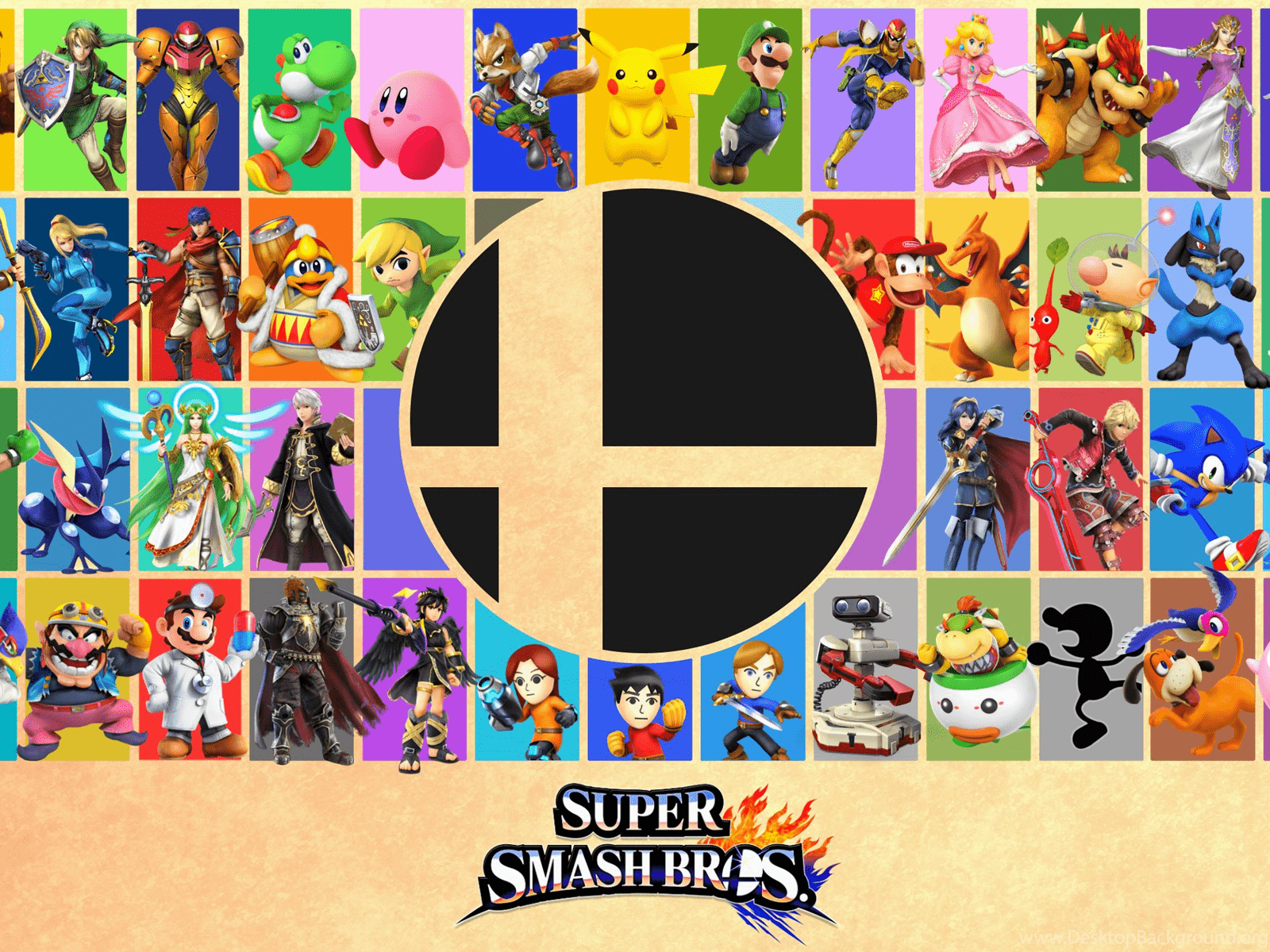 1600x1200 Super Smash Bros 4 Poster Wallpaper By EpicAbcdude Desktop Background