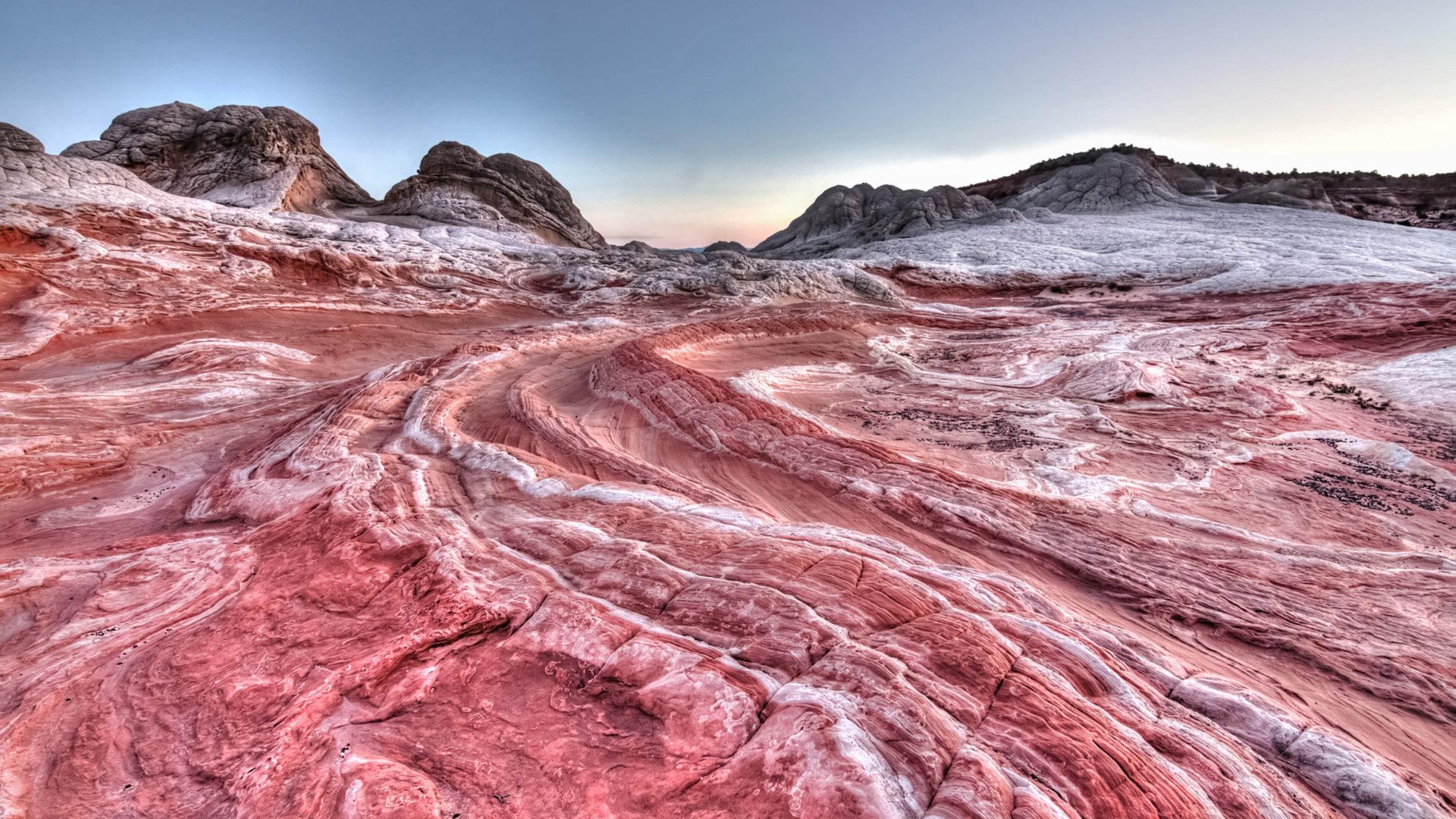 1920x1080 Paria Canyon Vermilion Cliffs Of Northern Arizona United States Rock Candy White Pocket Desert Landscape 4k Ultra HD Wallpaper For Desktop :