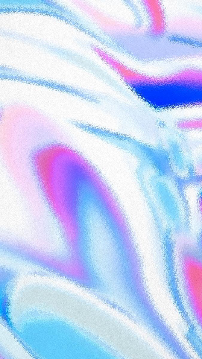 675x1200 Abstract colorful holographic mobile wallpaper