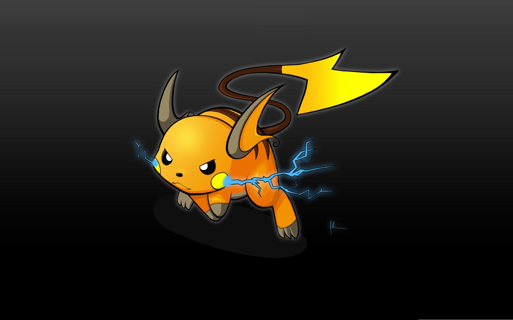 1680x1050 Pokemon Raichu Wallpaper Animated Pokemon Background HD Wallpaper