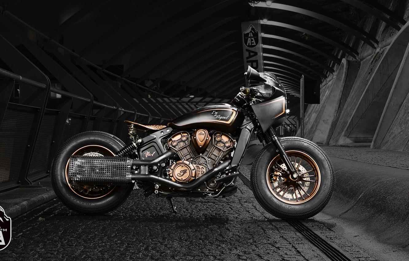 1332x850 Wallpaper Custom, Motorbike, Bobber image for desktop, section мотоциклы