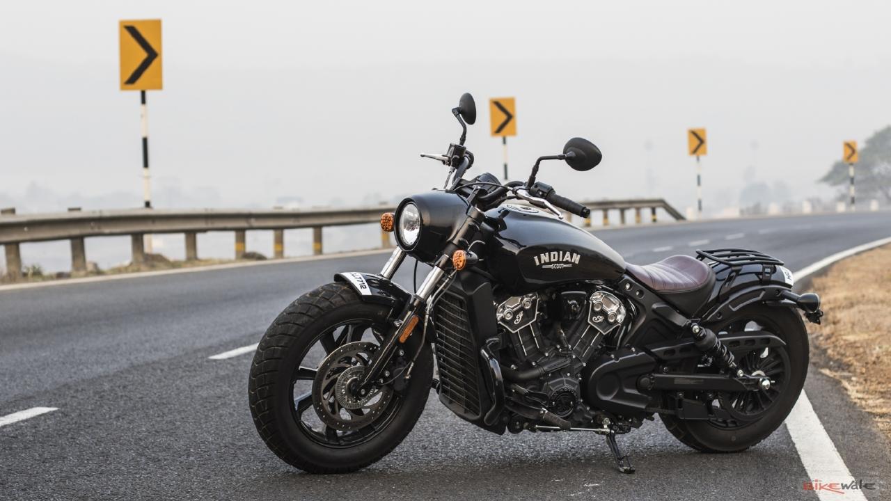 1280x720 image of Indian Scout Bobber. Photo of Scout Bobber