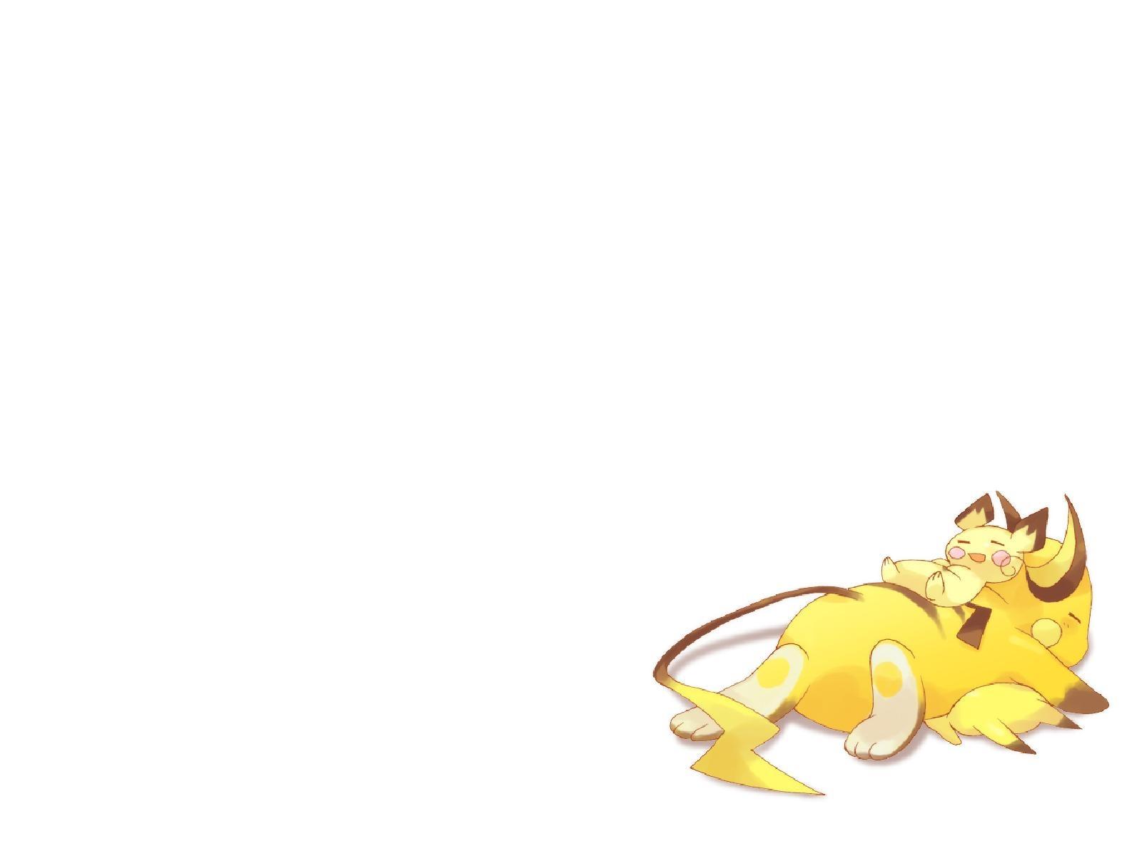1600x1200 pokemon raichu pichu 1600x1200 wallpaper High Quality Wallpaper, High Definition Wallpaper