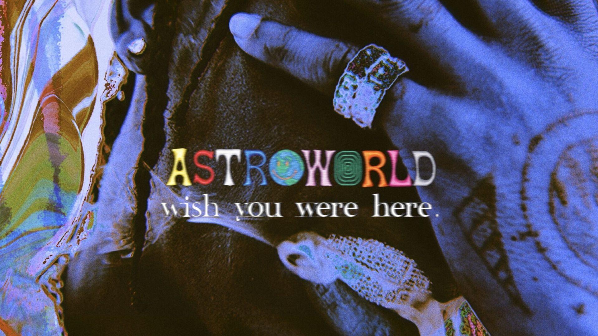 1920x1080 Astroworld Wish You Were Here Desktop Wallpaper