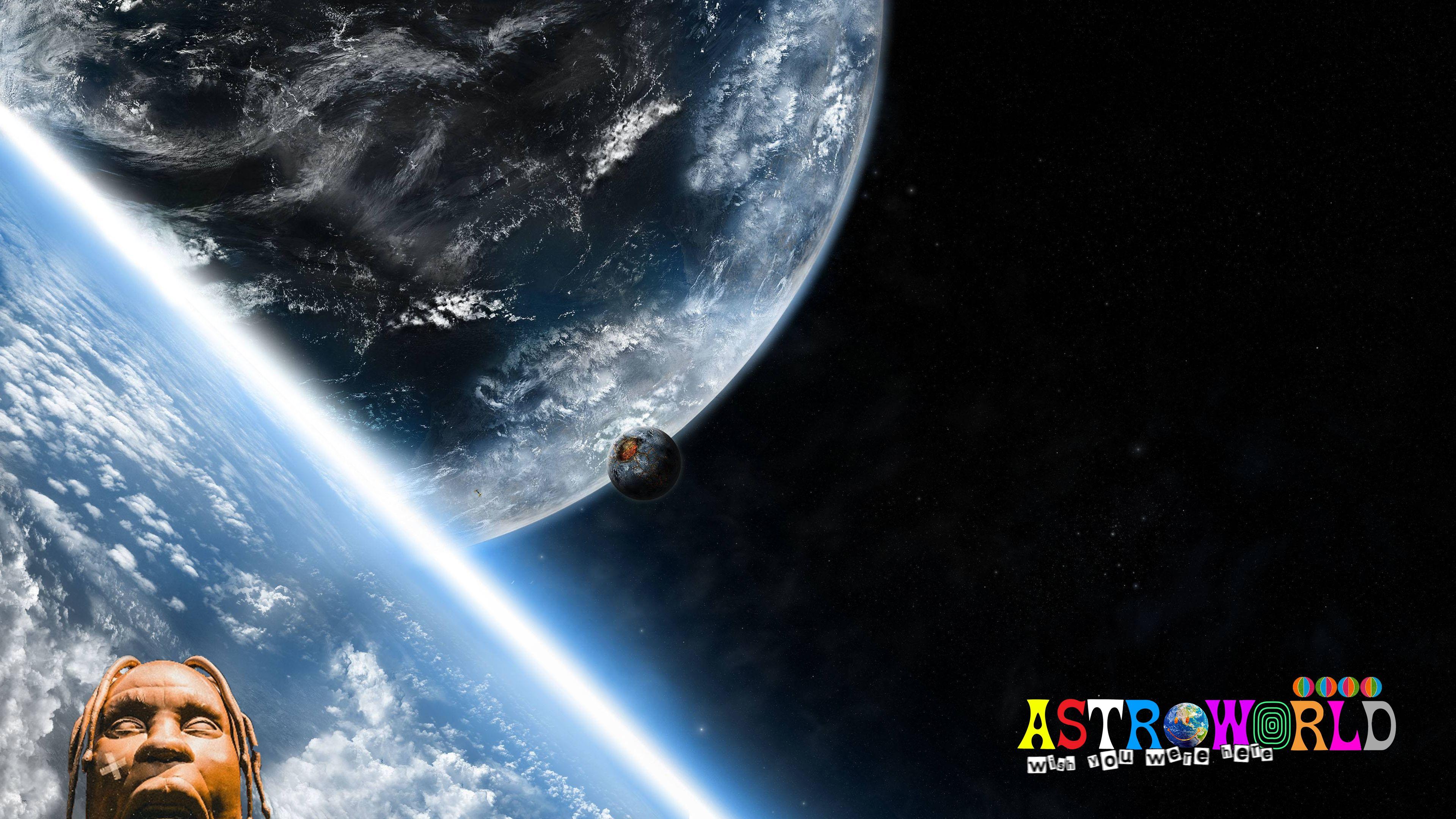 3840x2160 Travis Scott Astroworld Computer Wallpaper