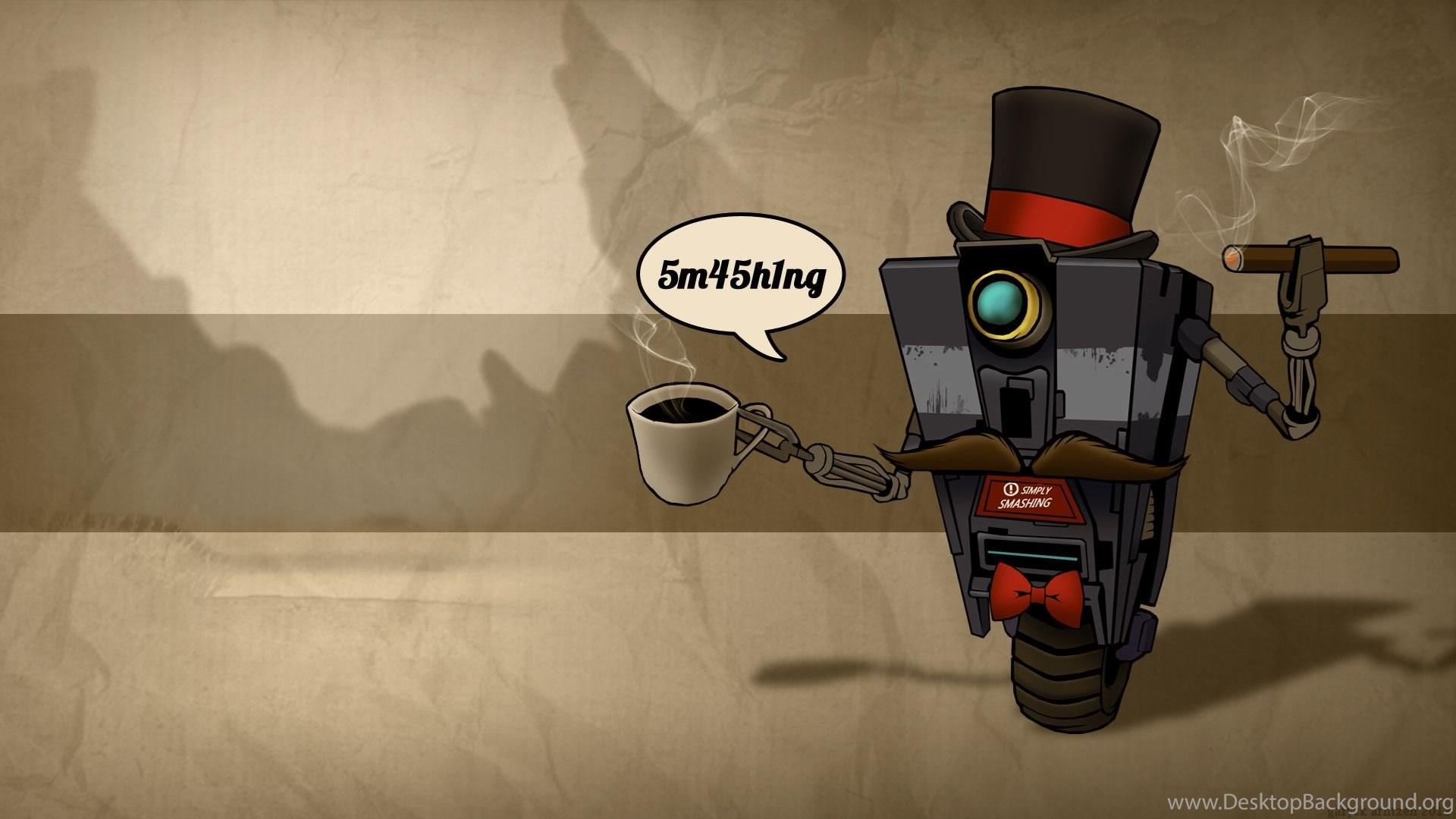 1920x1080 Sir Clap Trap Wallpaper 1920x1080 : Borderlands Desktop Background