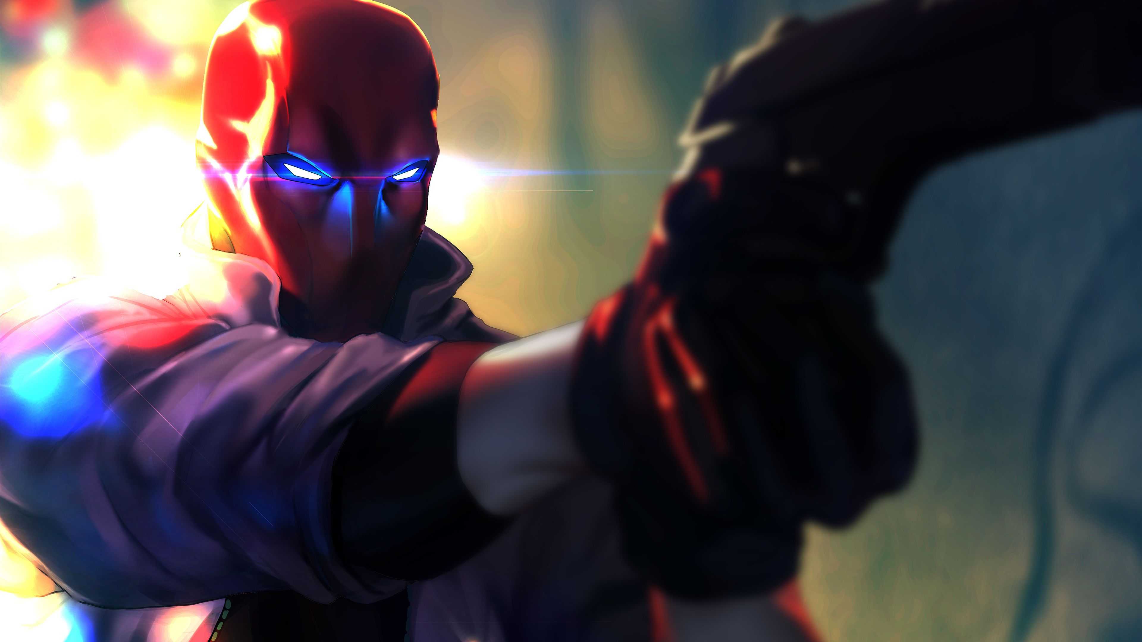 3840x2160 Red Hood Wallpaper 4K Free HD Wallpaper